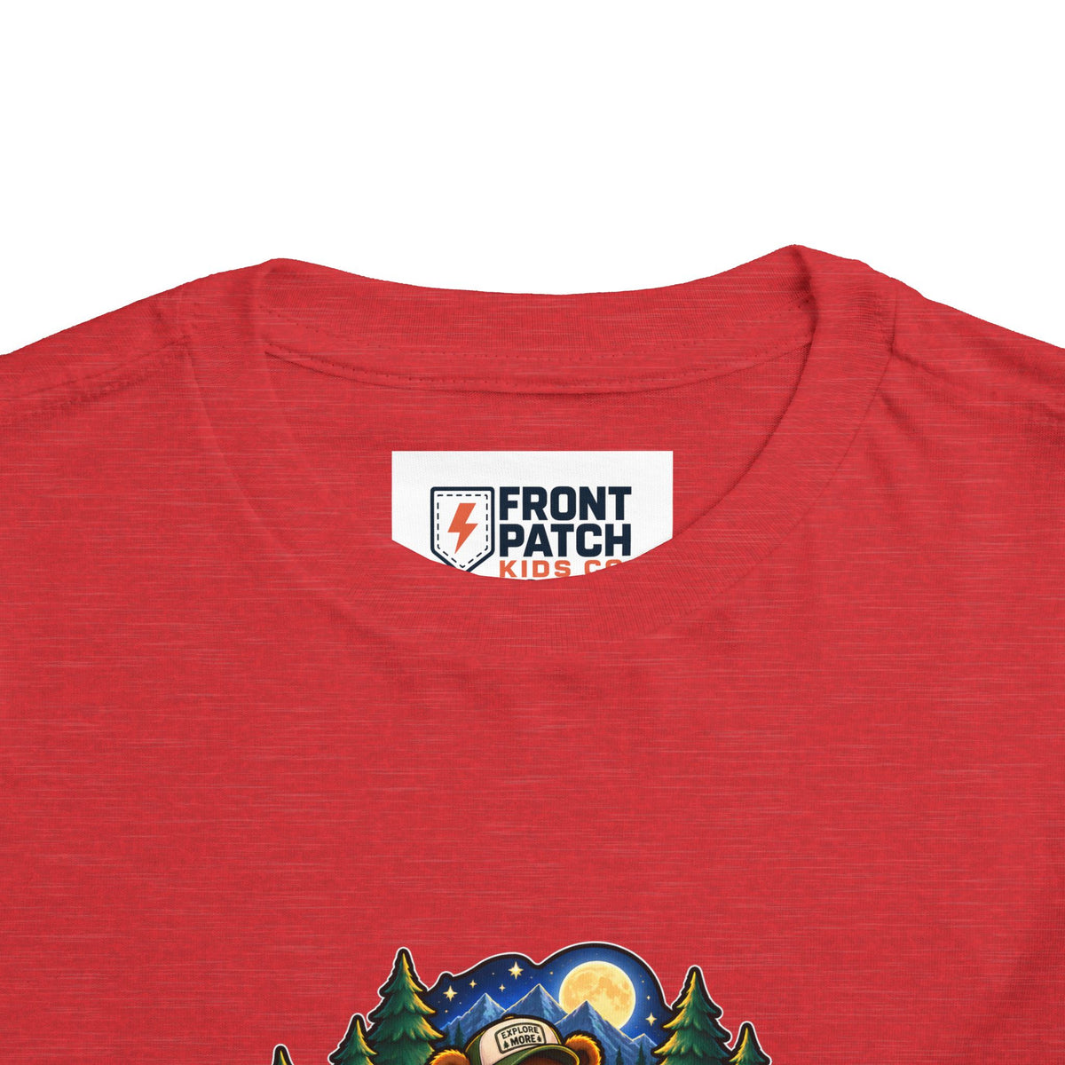 Toddler Tee — "Campfire Crew" Cute Woodland Animals Camping Shirt