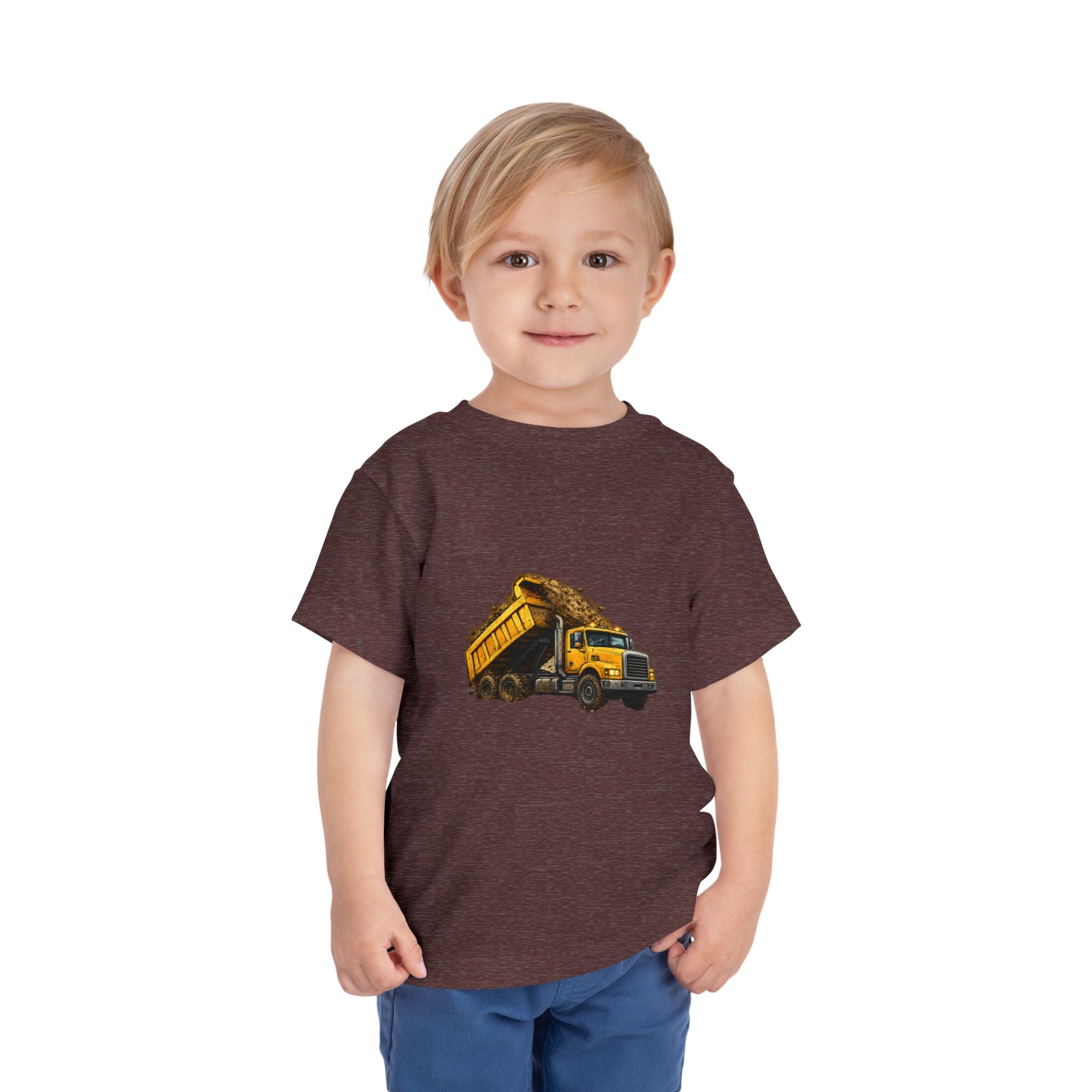 Toddler Dump Truck Tee – Construction Truck Shirt for Kids