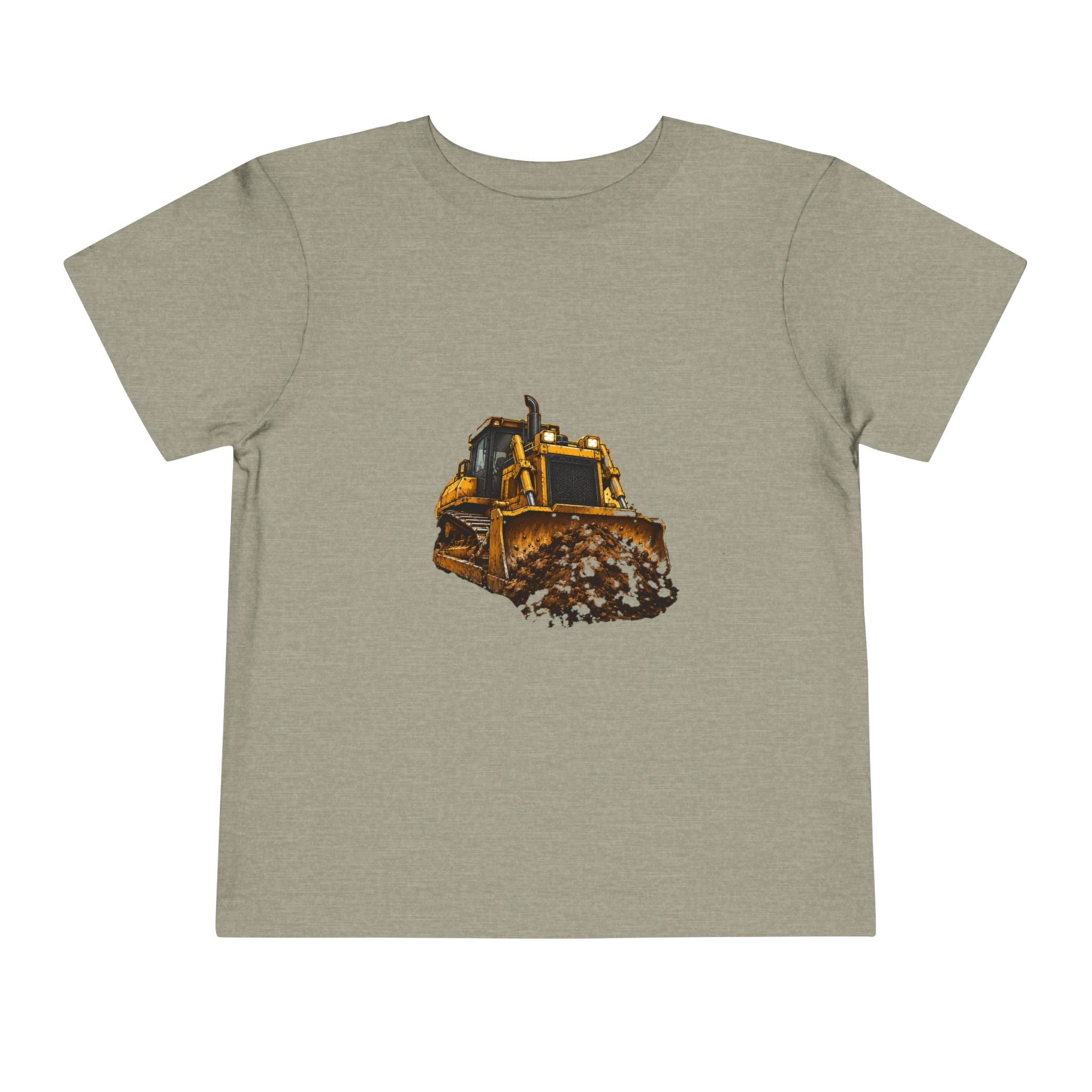 Toddler Bulldozer Tee - Construction Truck Kids Shirt