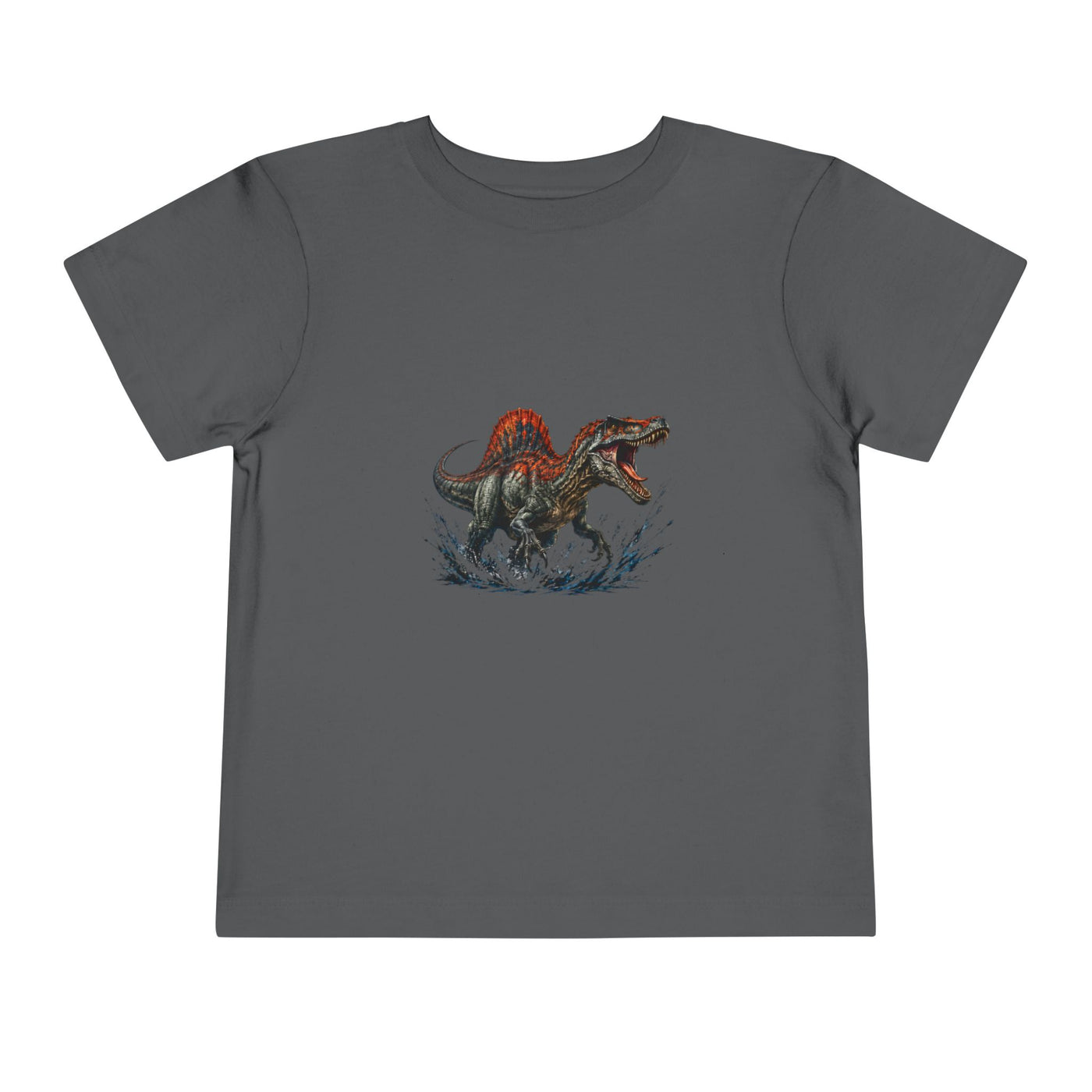 Toddler Tee — Roaring Spinosaurus Dinosaur Graphic Shirt