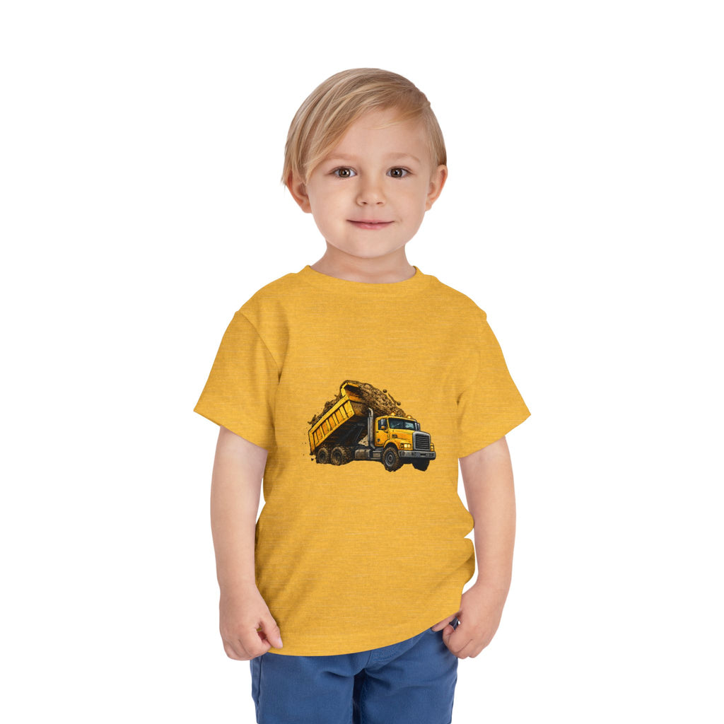 Toddler Dump Truck Tee – Construction Truck Shirt for Kids