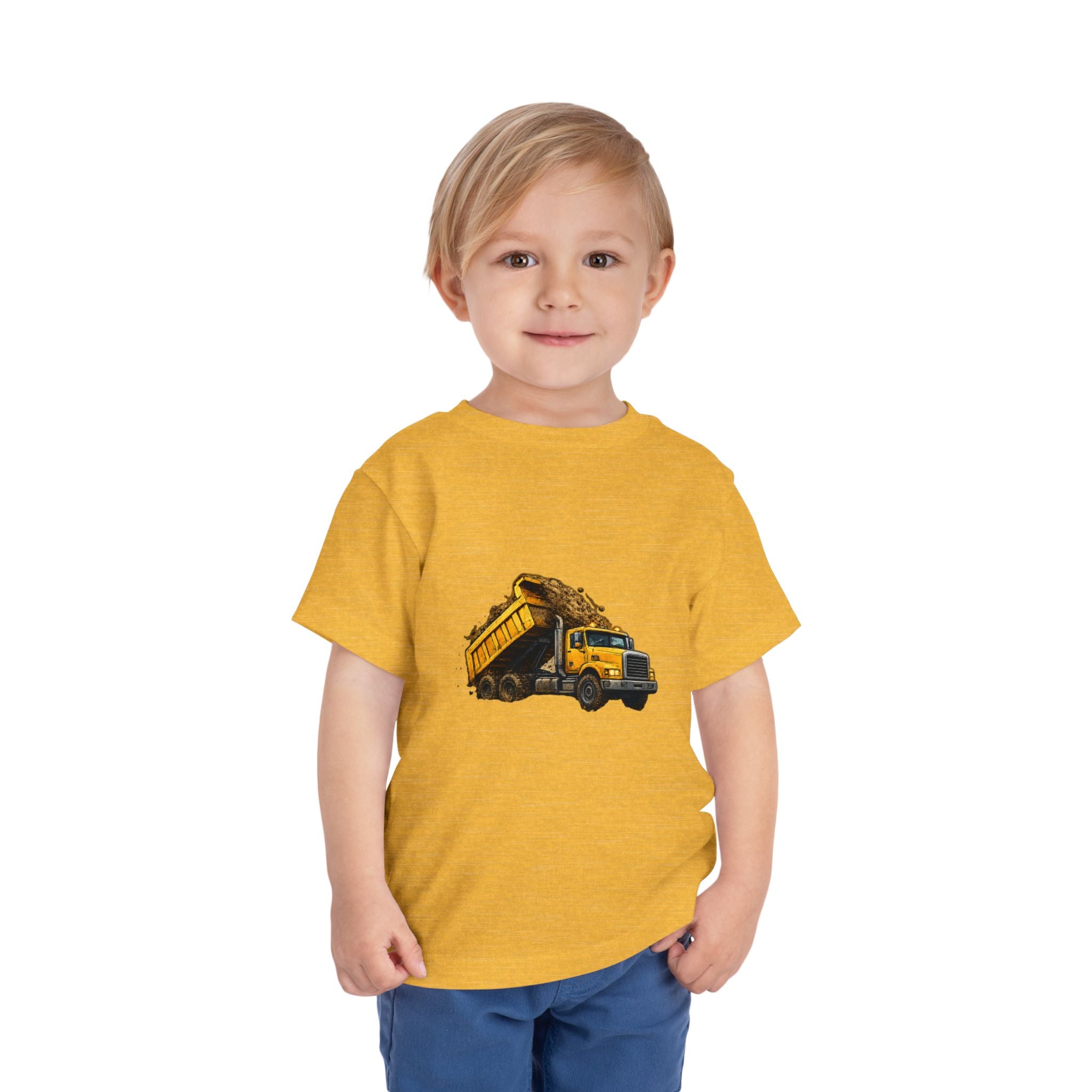 Toddler Dump Truck Tee – Construction Truck Shirt for Kids