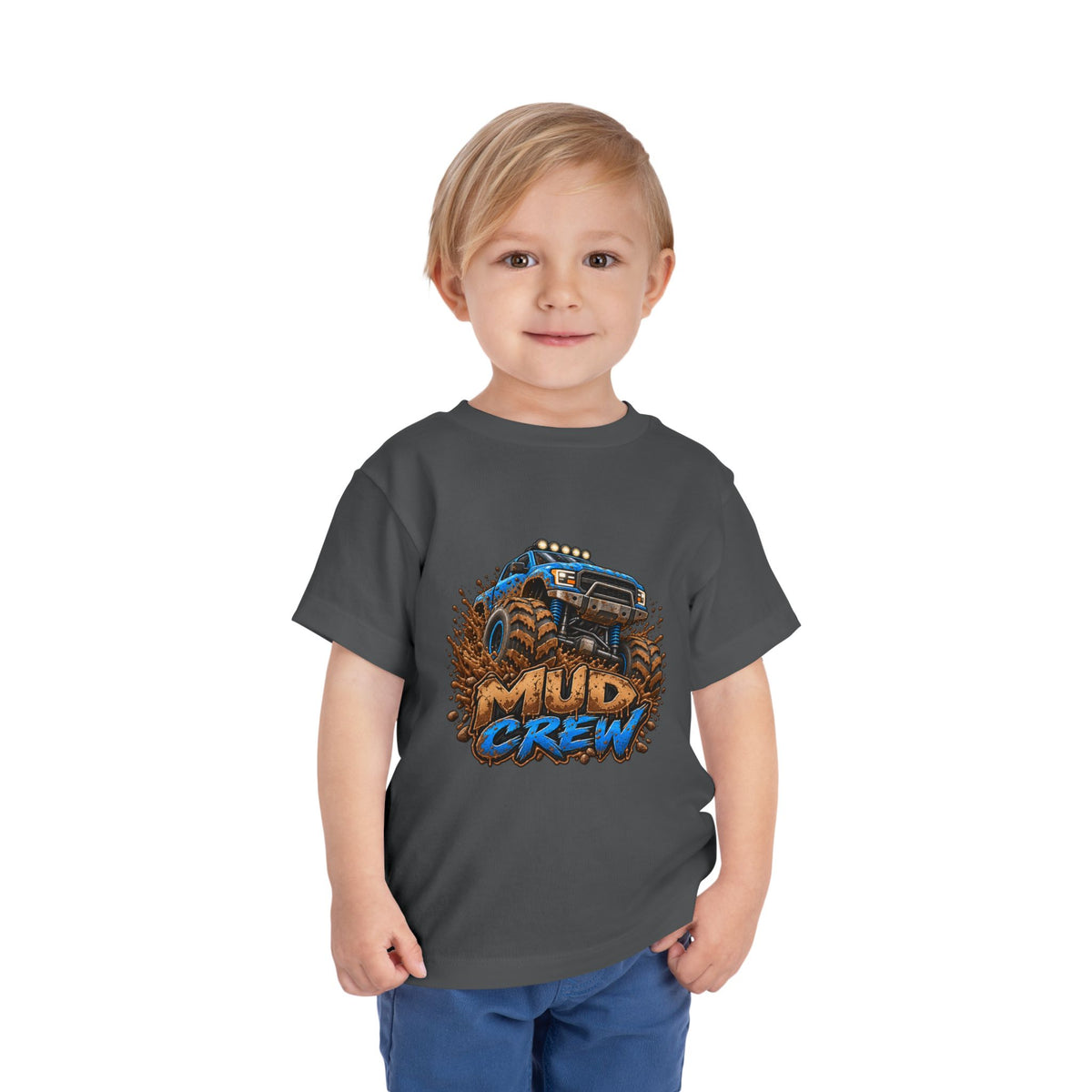 Toddler Tee - Mud Crew Monster Truck Graphic