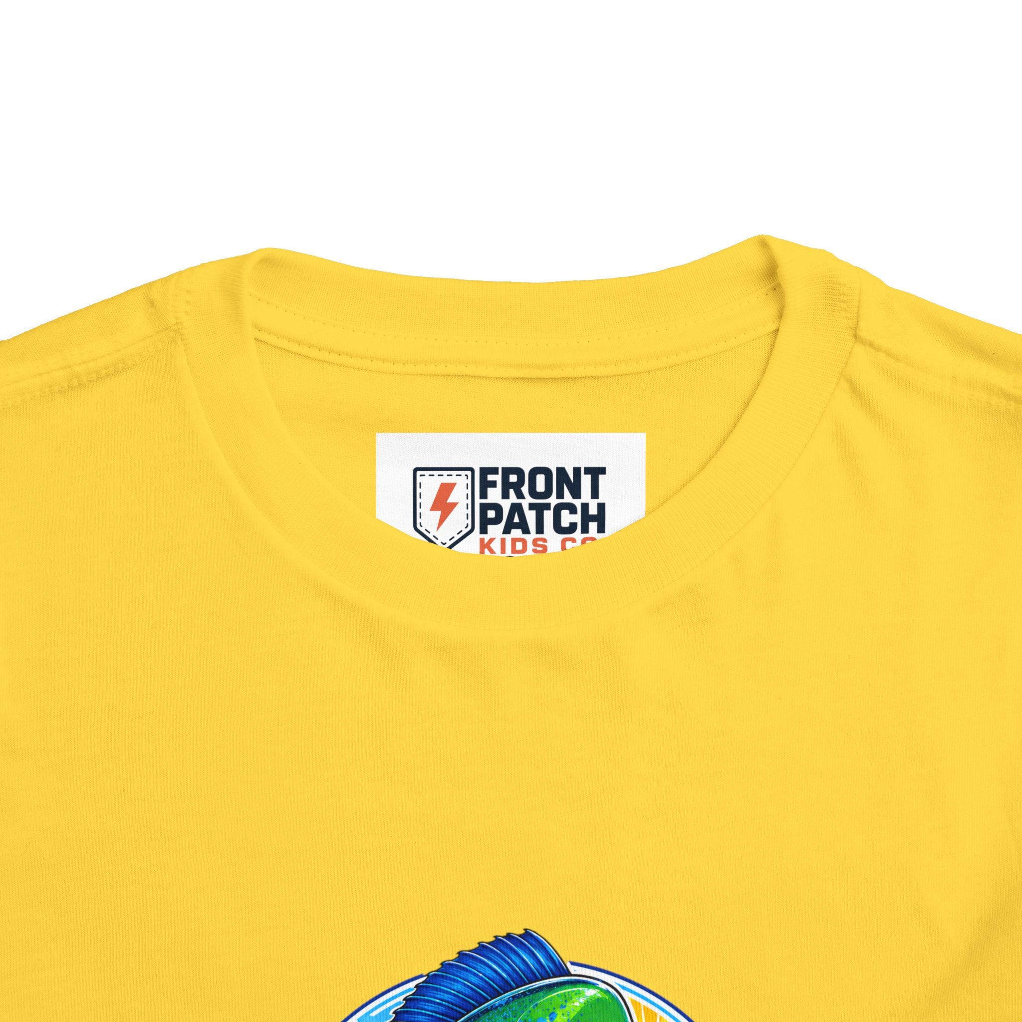 Toddler Tee — Colorful Mahi Mahi Fish Surf Ocean Graphic