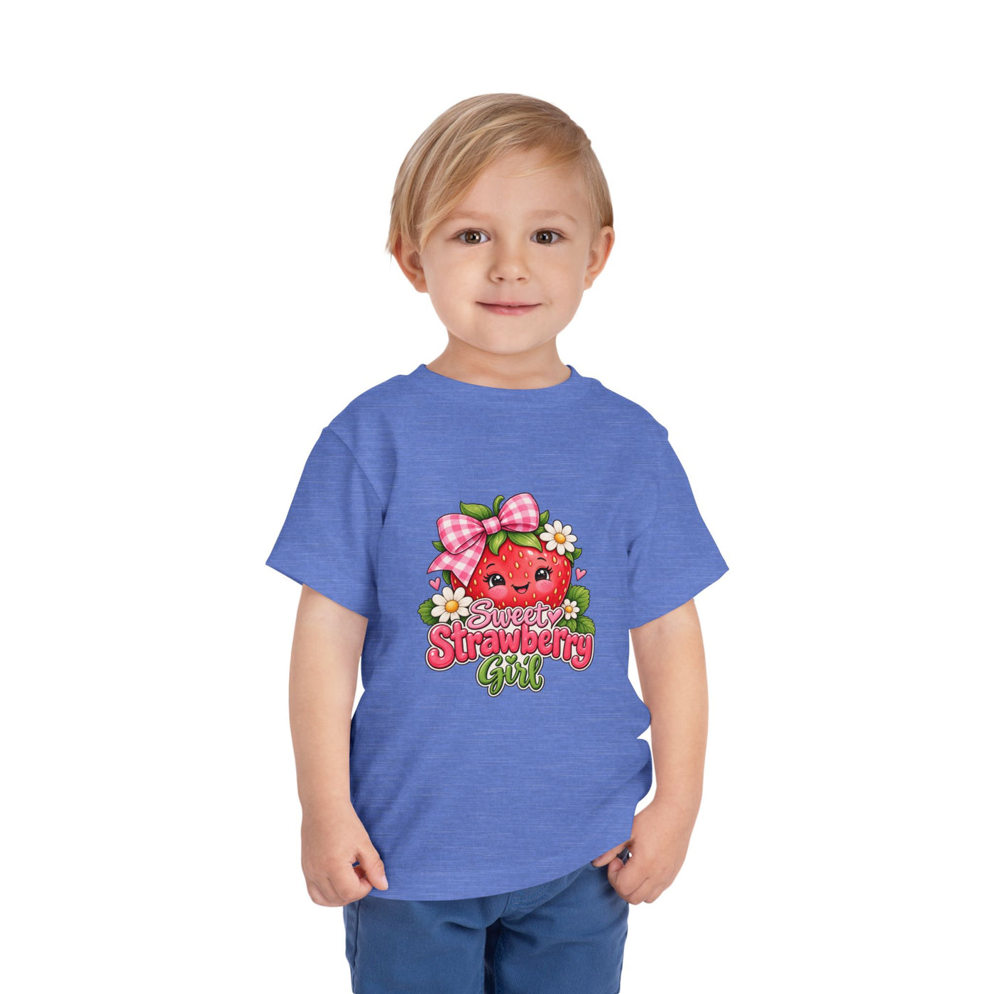 Sweet Strawberry Girl Toddler Tee