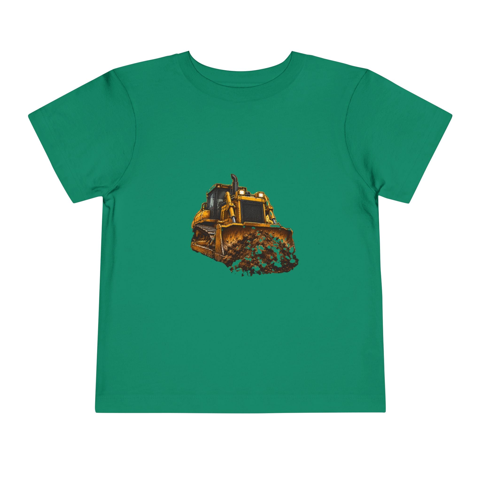 Toddler Bulldozer Tee - Construction Truck Kids Shirt