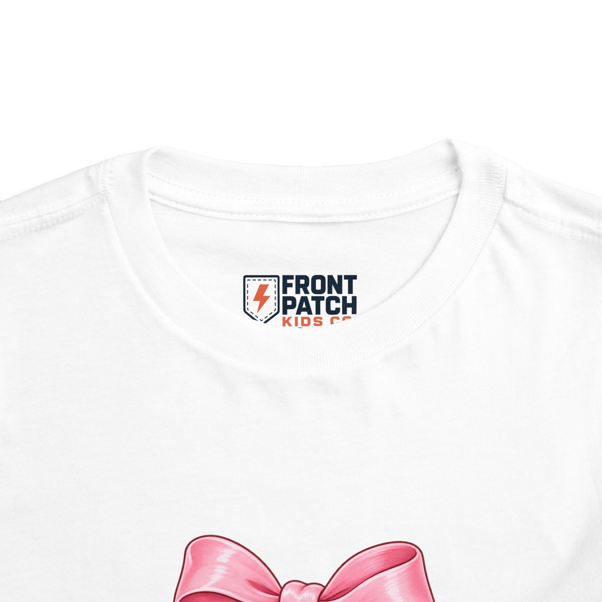 Toddler Cherry Happy Tee — Cute Pink Bow Cherries Kids Shirt