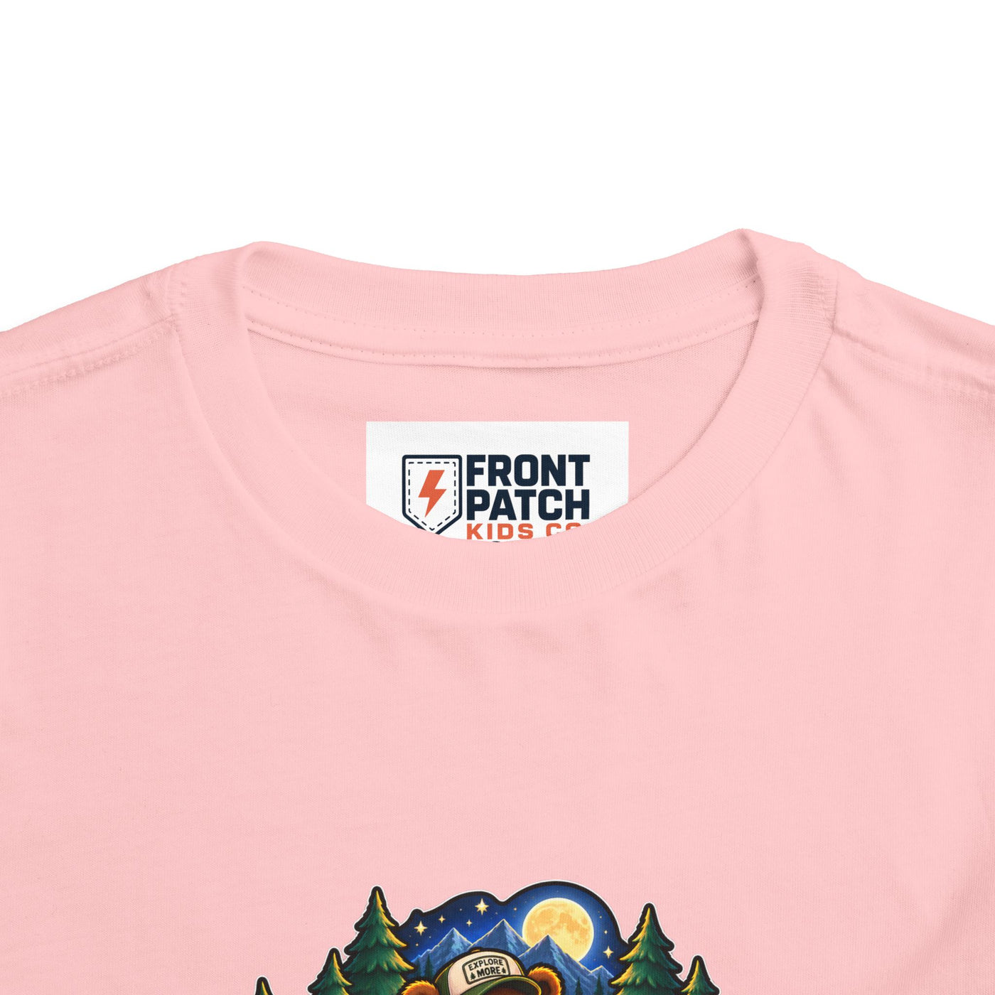 Toddler Tee — "Campfire Crew" Cute Woodland Animals Camping Shirt
