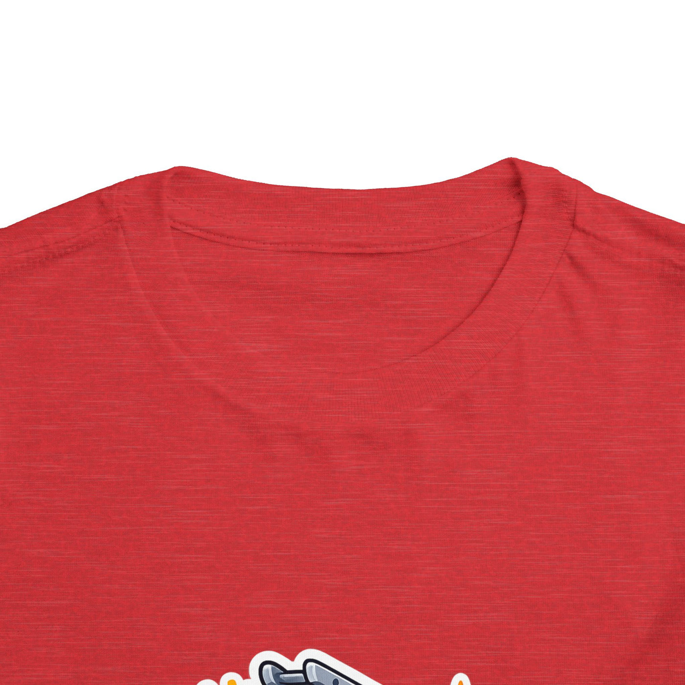 Toddler Tee — Cute Cartoon Fire Truck Graphic Shirt for Kids