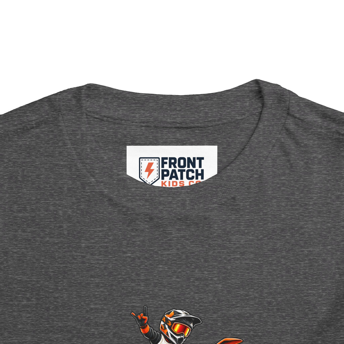 Toddler Tee — "Full Send" Dirt Bike Graphic