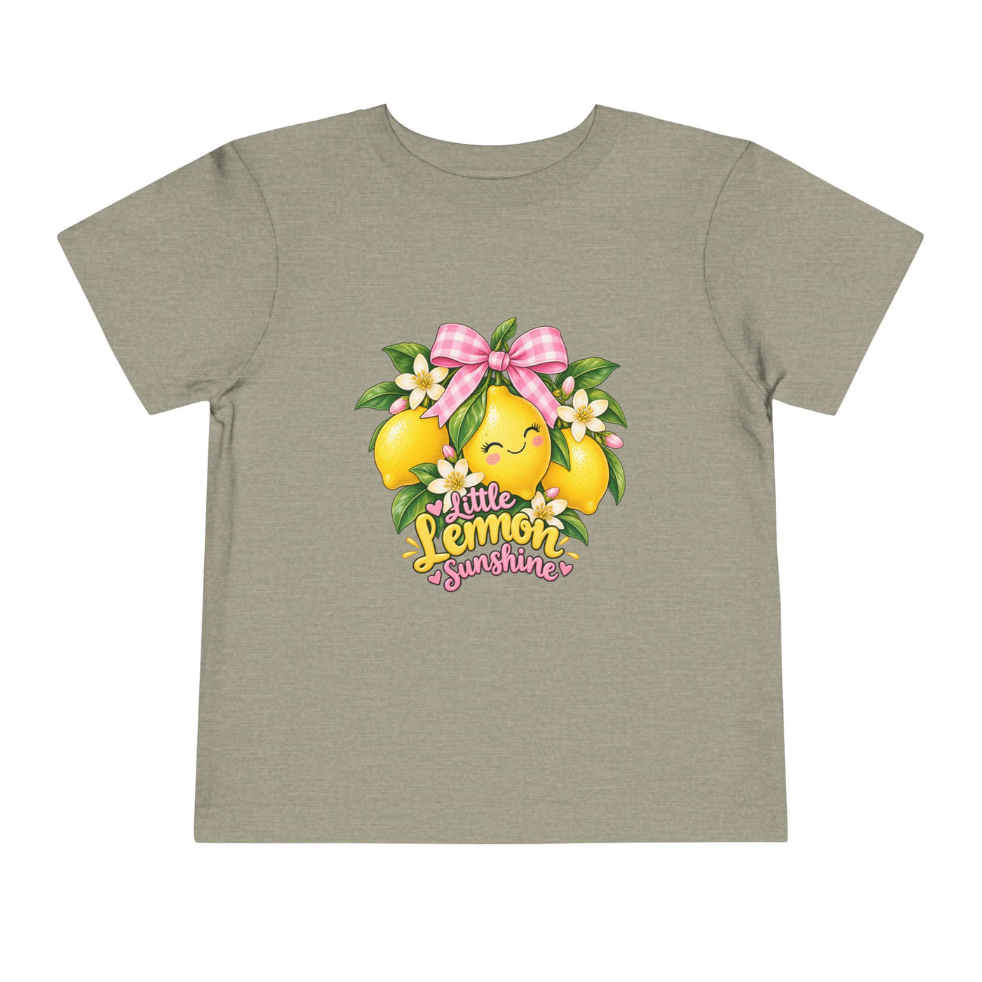 Toddler Tee — Little Lemon Sunshine Cute Fruit Graphic Shirt