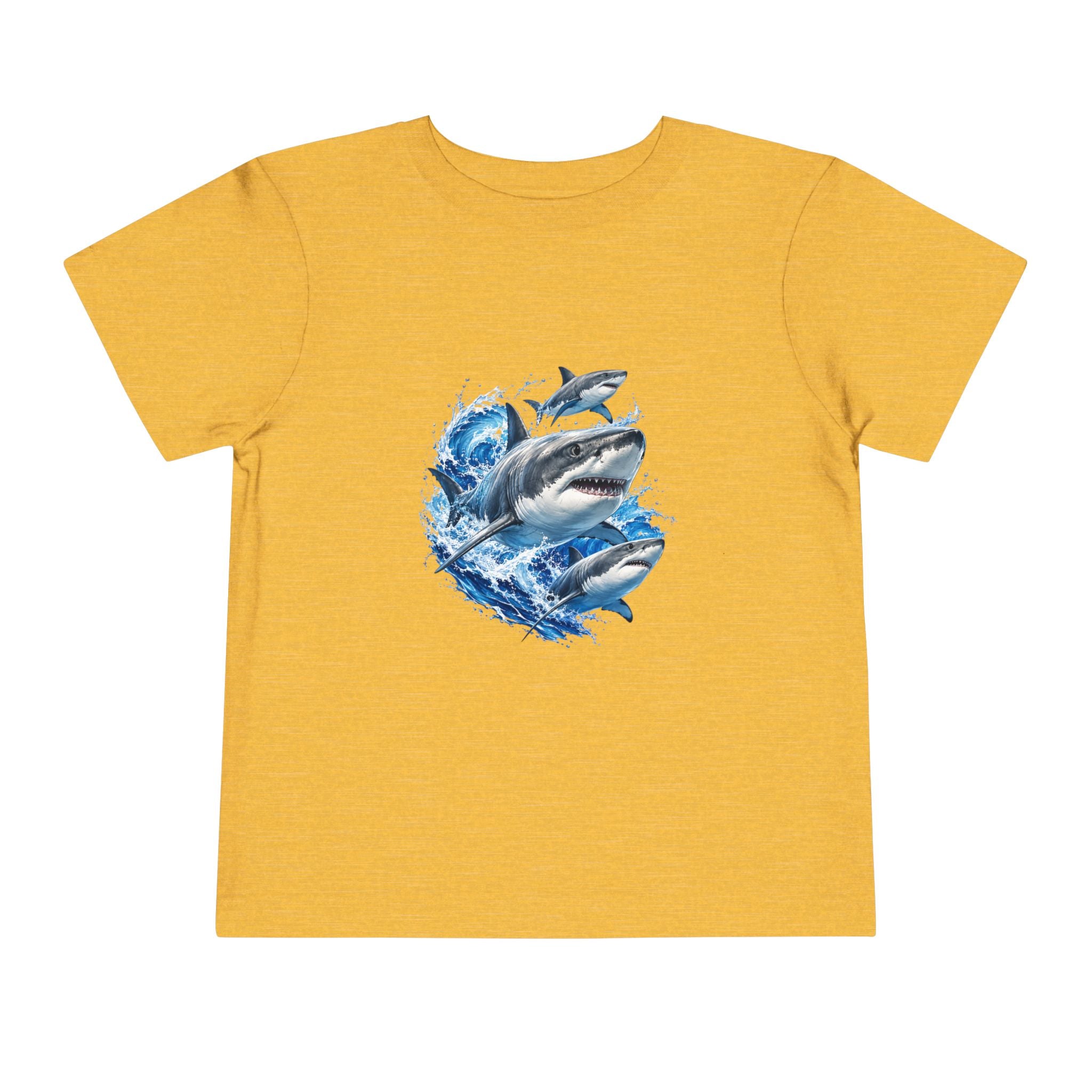 Toddler Shark Tee — Playful Ocean Sharks Graphic Shirt