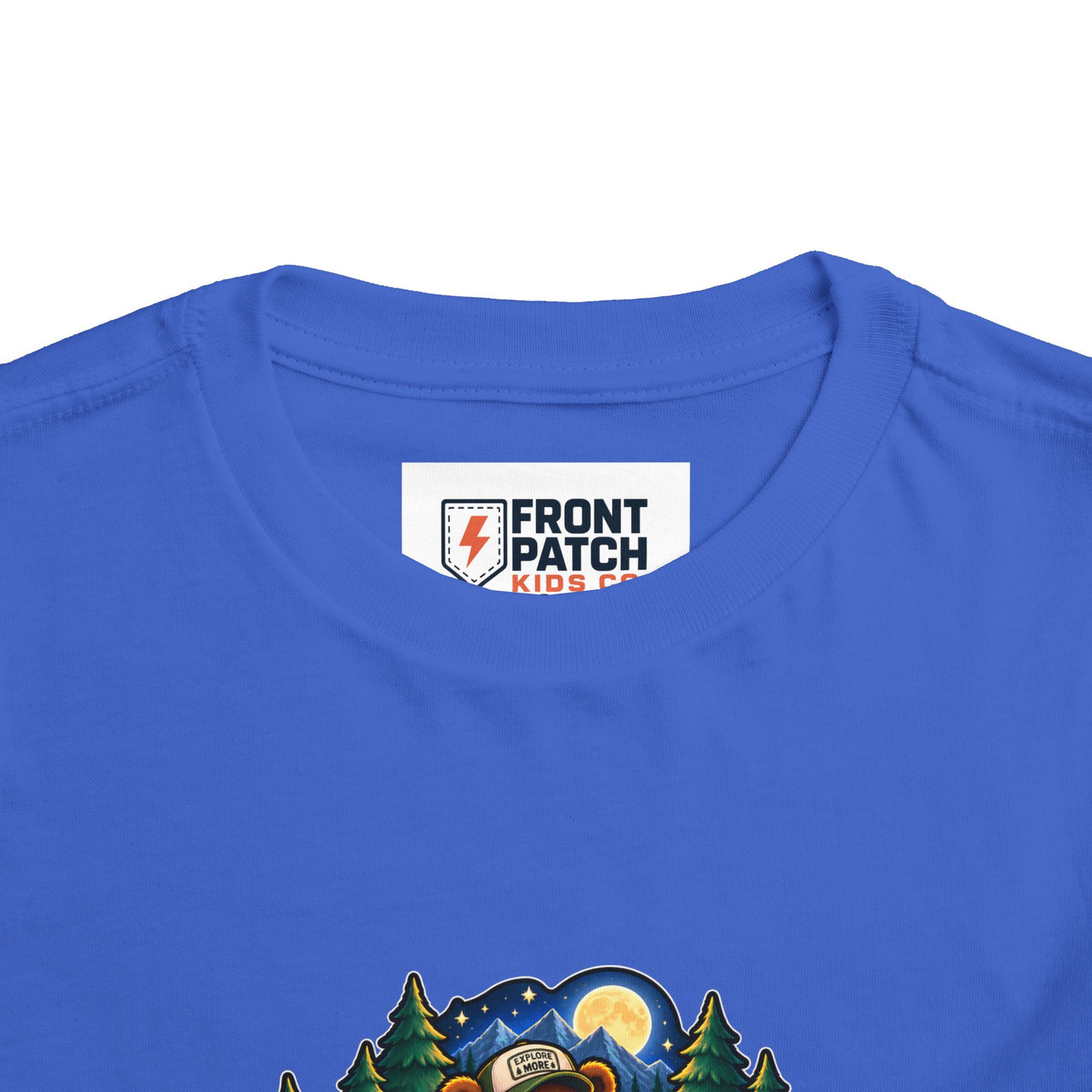 Toddler Tee — "Campfire Crew" Cute Woodland Animals Camping Shirt