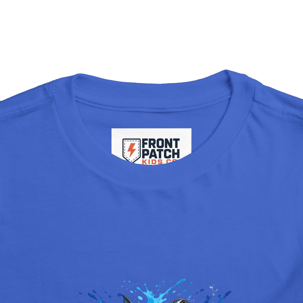 Toddler Shark T-Shirt – Playful Hammerhead Splash Tee for Kids