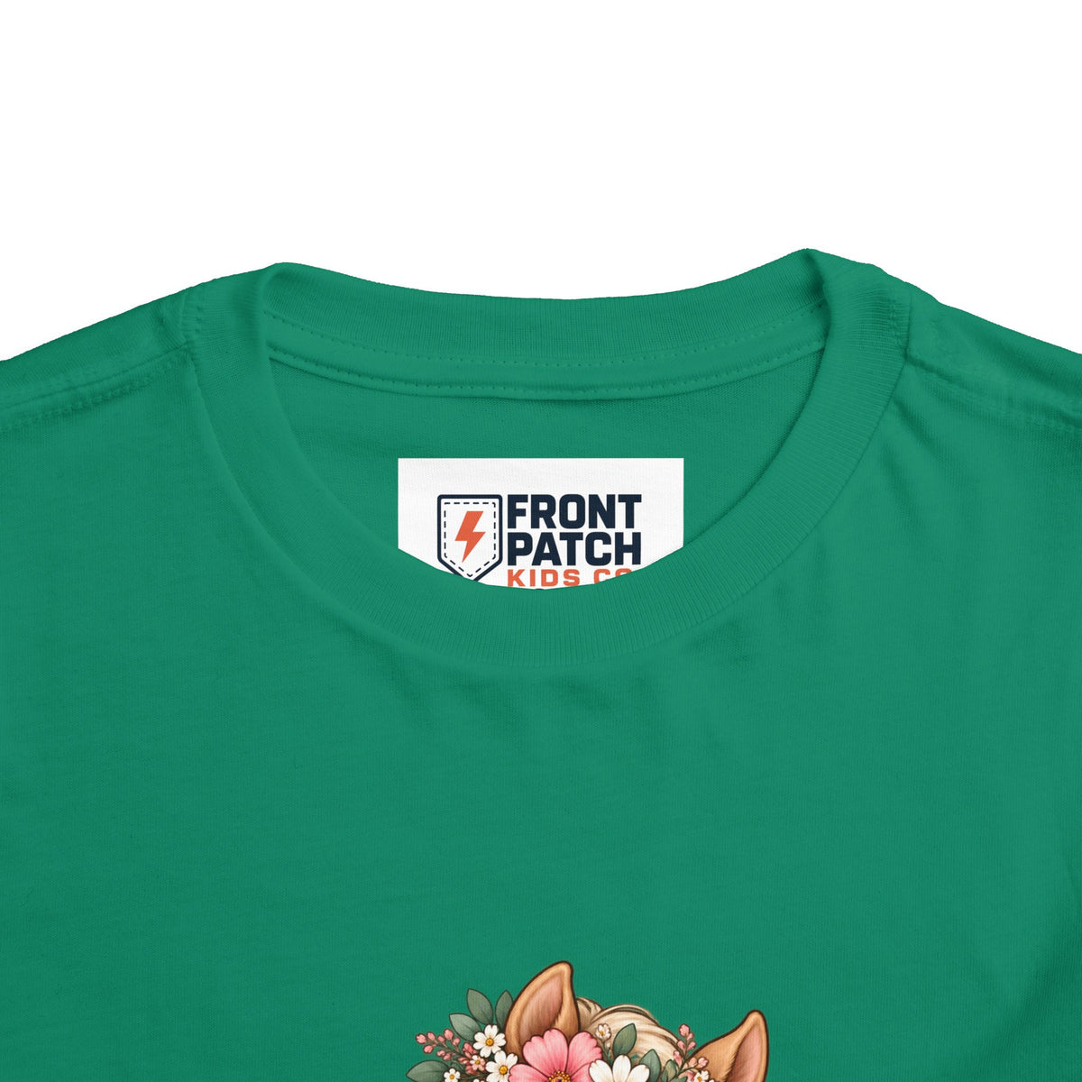 Toddler Tee — Floral Corgi "Pony Posse" Cute Dog Graphic