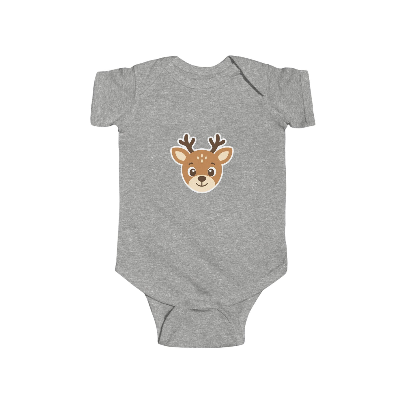 Baby Deer Bodysuit — Cute Woodland Infant Onesie - Front Patch Kids Co.