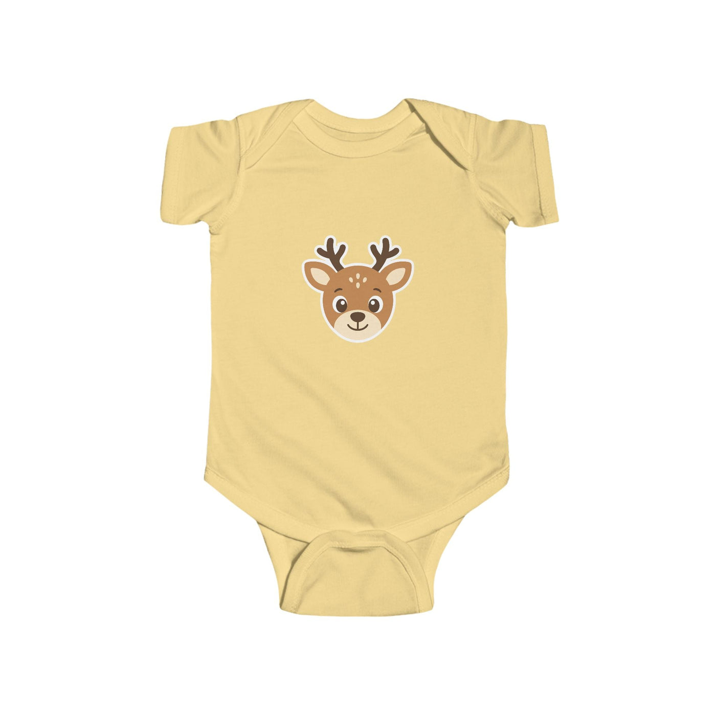 Baby Deer Bodysuit — Cute Woodland Infant Onesie - Front Patch Kids Co.
