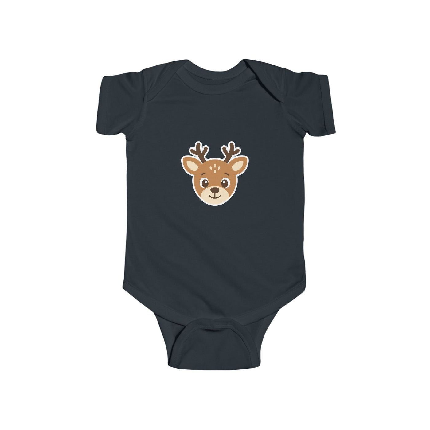 Baby Deer Bodysuit — Cute Woodland Infant Onesie - Front Patch Kids Co.