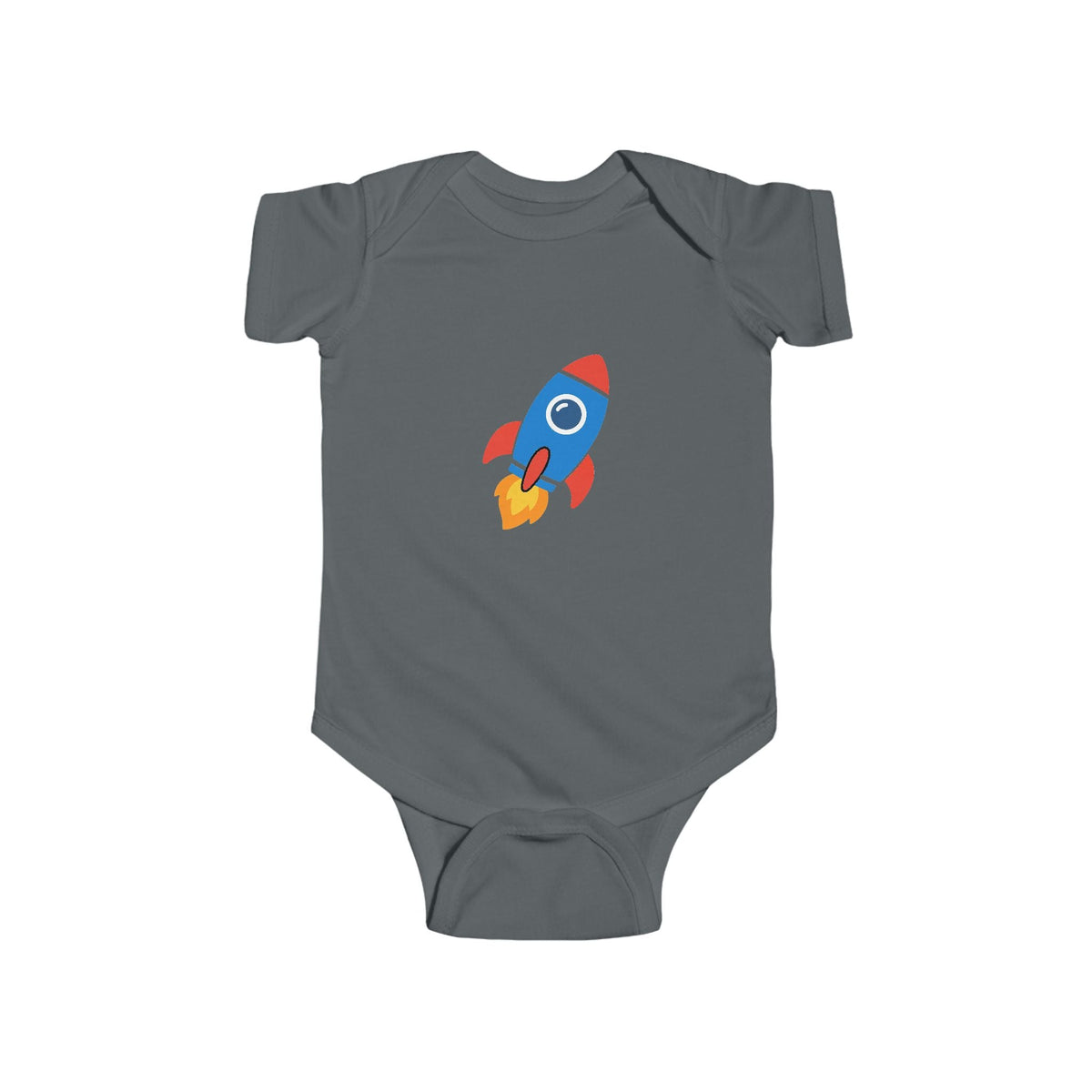 Baby Rocket Bodysuit — Cute Space Infant Onesie - Front Patch Kids Co.