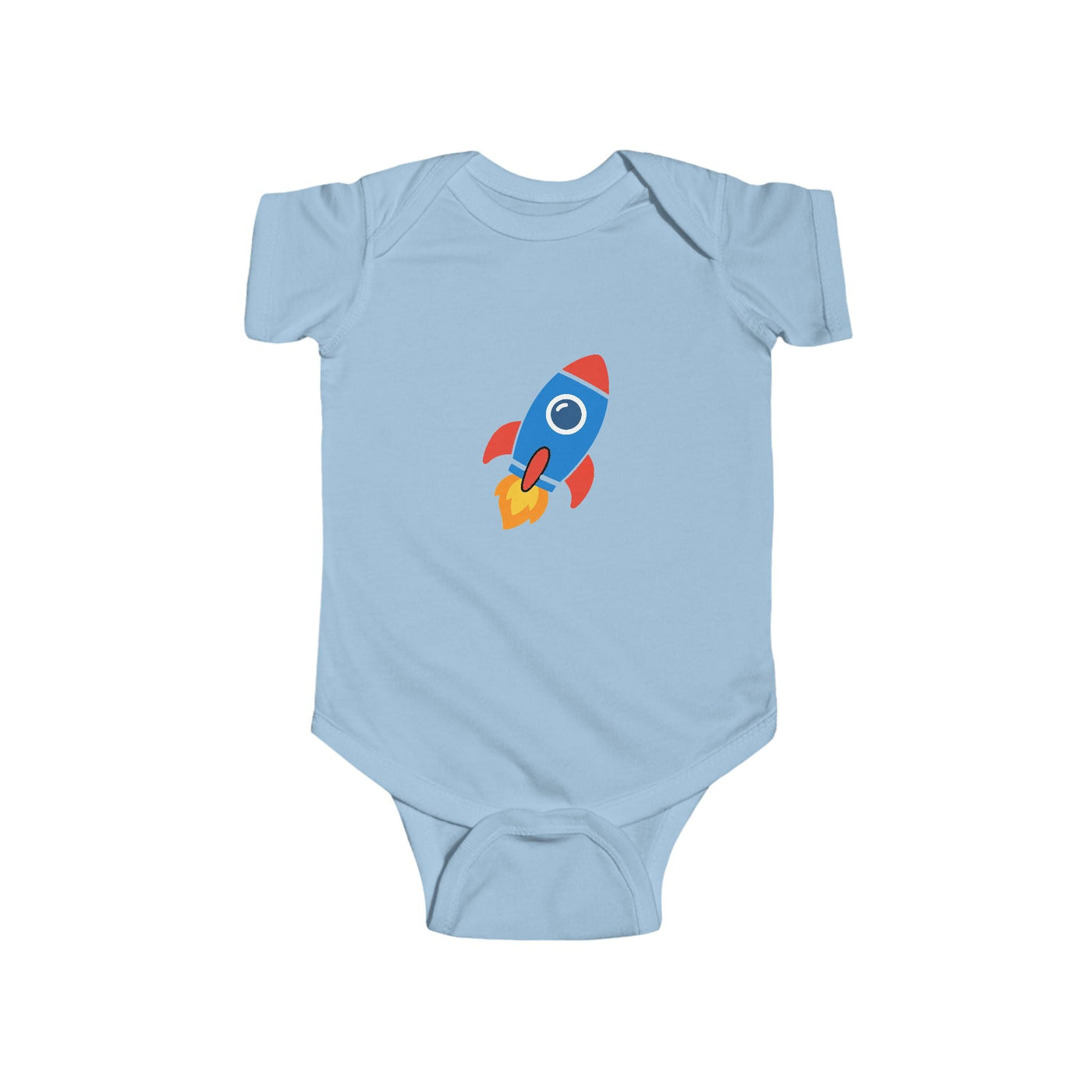 Baby Rocket Bodysuit — Cute Space Infant Onesie - Front Patch Kids Co.
