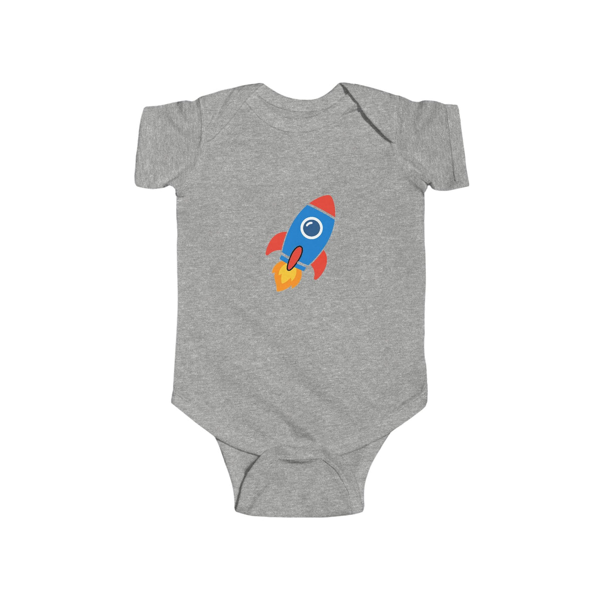 Baby Rocket Bodysuit — Cute Space Infant Onesie - Front Patch Kids Co.