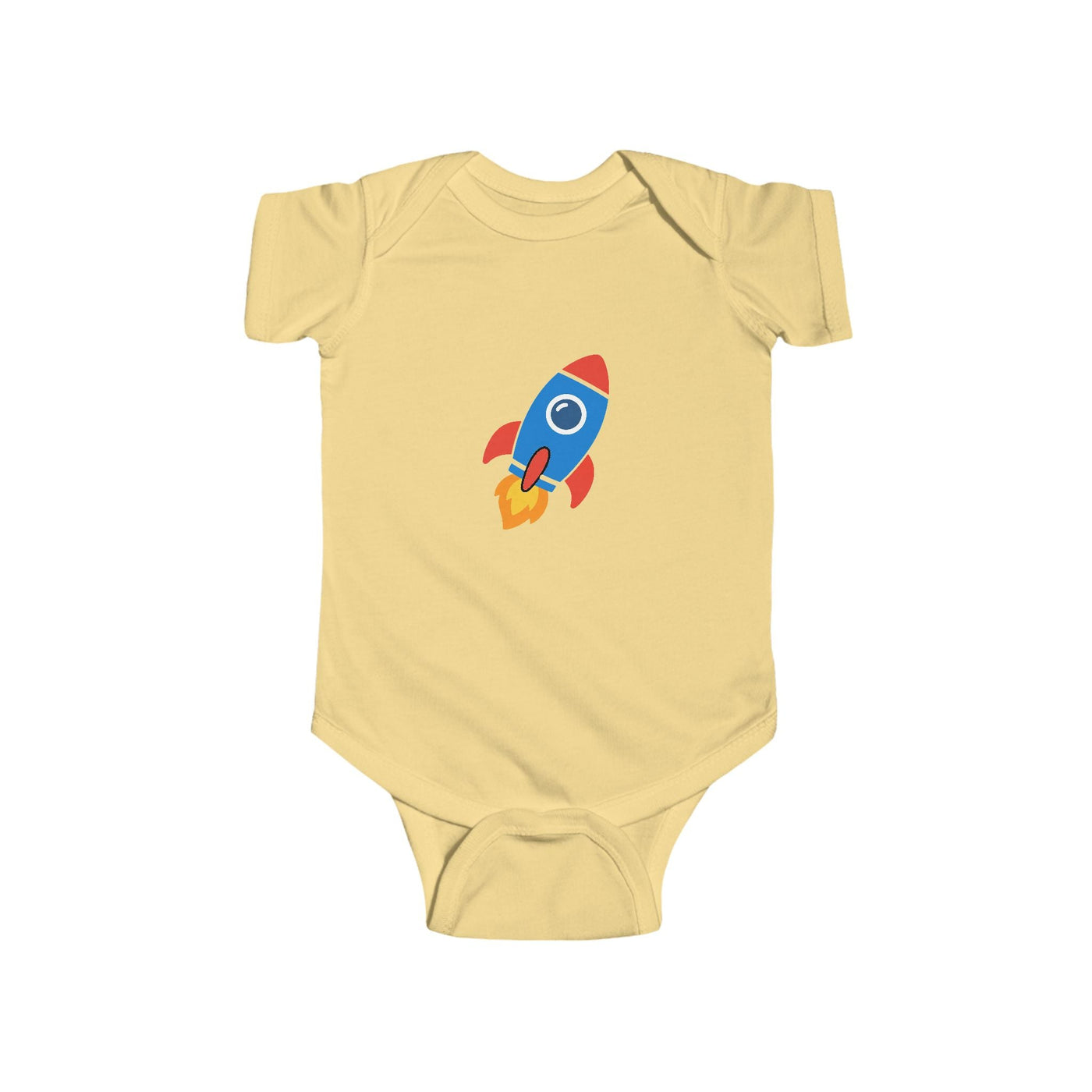 Baby Rocket Bodysuit — Cute Space Infant Onesie - Front Patch Kids Co.
