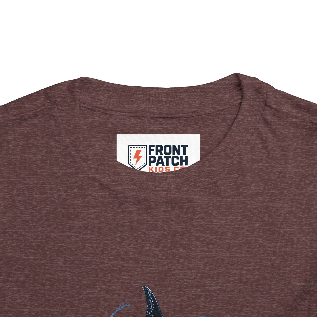 Orca Pod Toddler Tee — Playful Killer Whale Ocean Shirt - Front Patch Kids Co.
