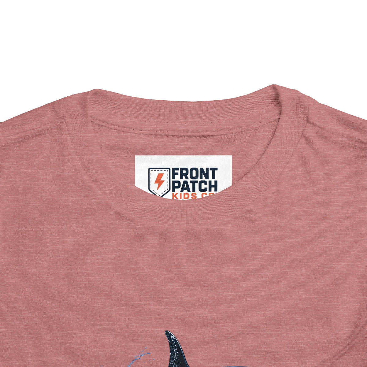 Orca Pod Toddler Tee — Playful Killer Whale Ocean Shirt - Front Patch Kids Co.