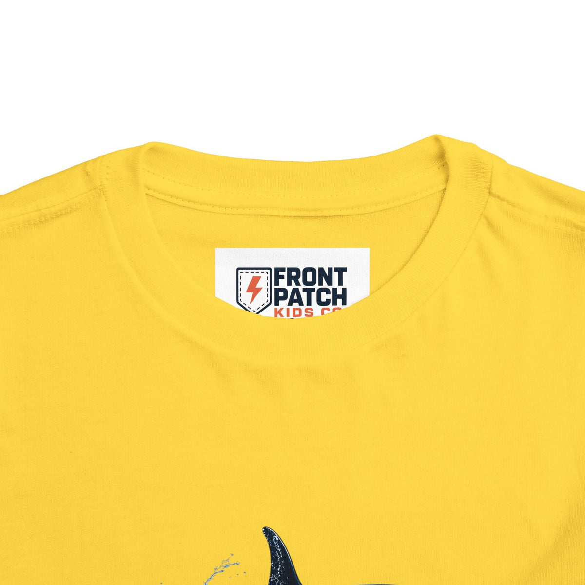 Orca Pod Toddler Tee — Playful Killer Whale Ocean Shirt - Front Patch Kids Co.