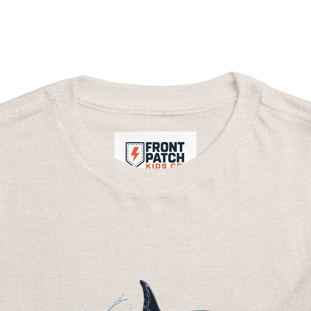 Orca Pod Toddler Tee — Playful Killer Whale Ocean Shirt - Front Patch Kids Co.