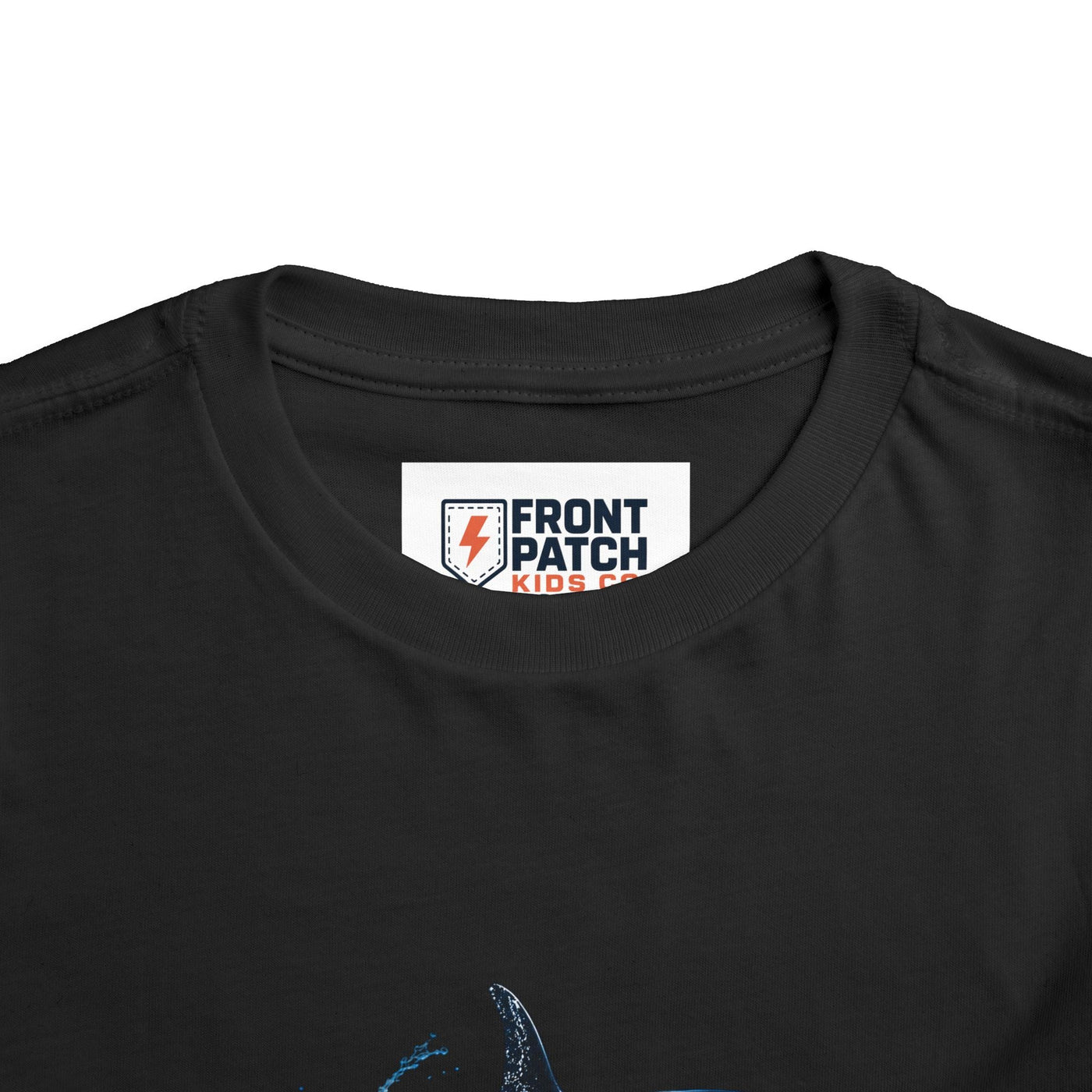 Orca Pod Toddler Tee — Playful Killer Whale Ocean Shirt - Front Patch Kids Co.