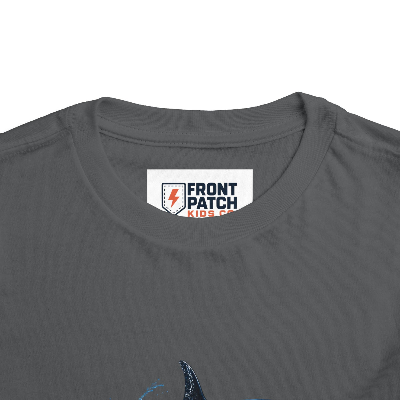 Orca Pod Toddler Tee — Playful Killer Whale Ocean Shirt - Front Patch Kids Co.