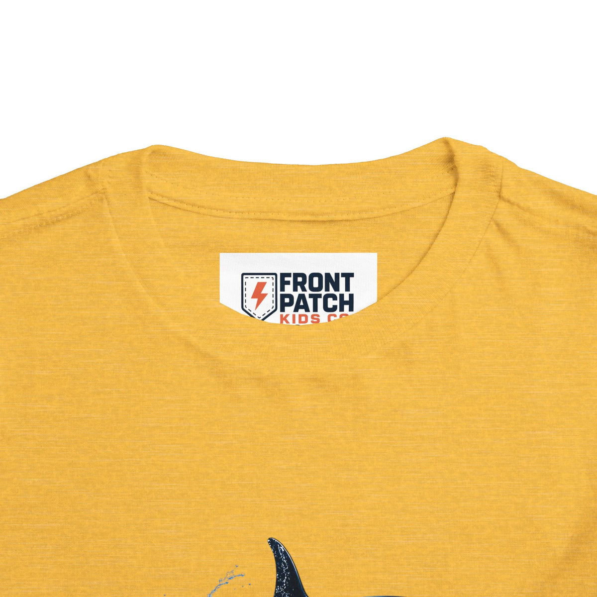 Orca Pod Toddler Tee — Playful Killer Whale Ocean Shirt - Front Patch Kids Co.