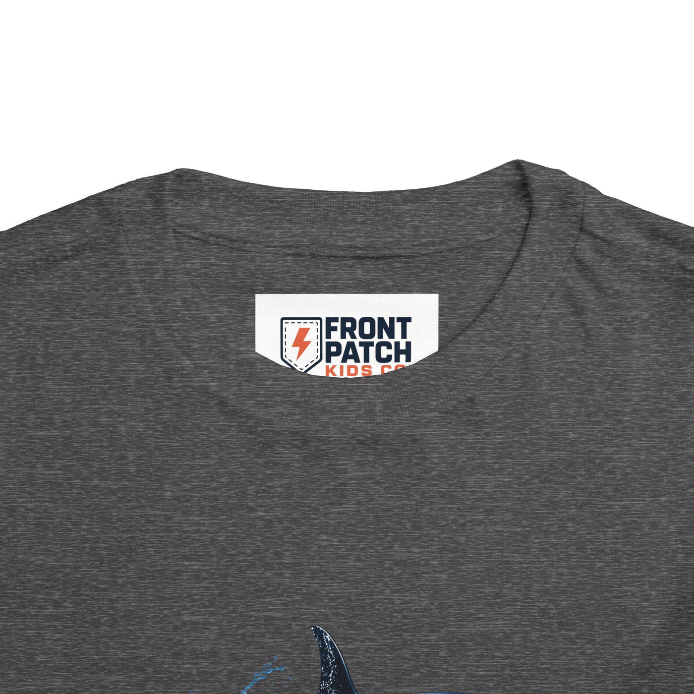 Orca Pod Toddler Tee — Playful Killer Whale Ocean Shirt - Front Patch Kids Co.
