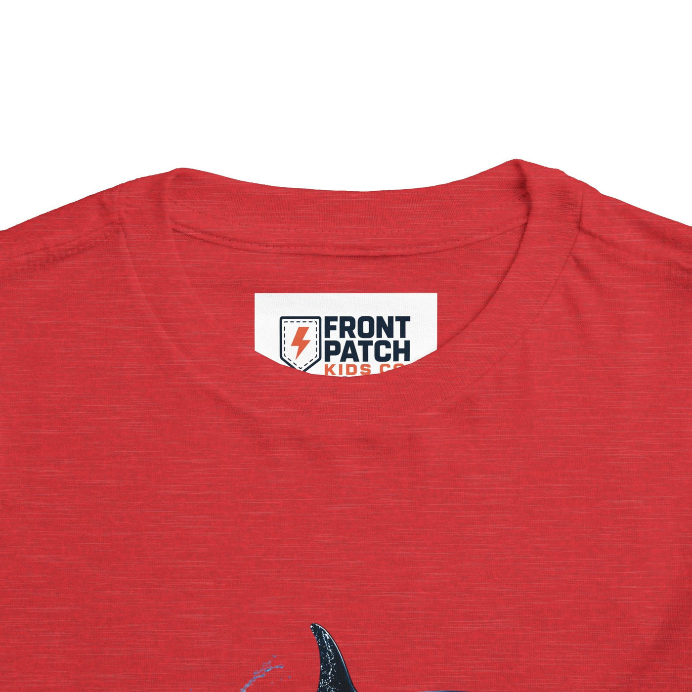 Orca Pod Toddler Tee — Playful Killer Whale Ocean Shirt - Front Patch Kids Co.