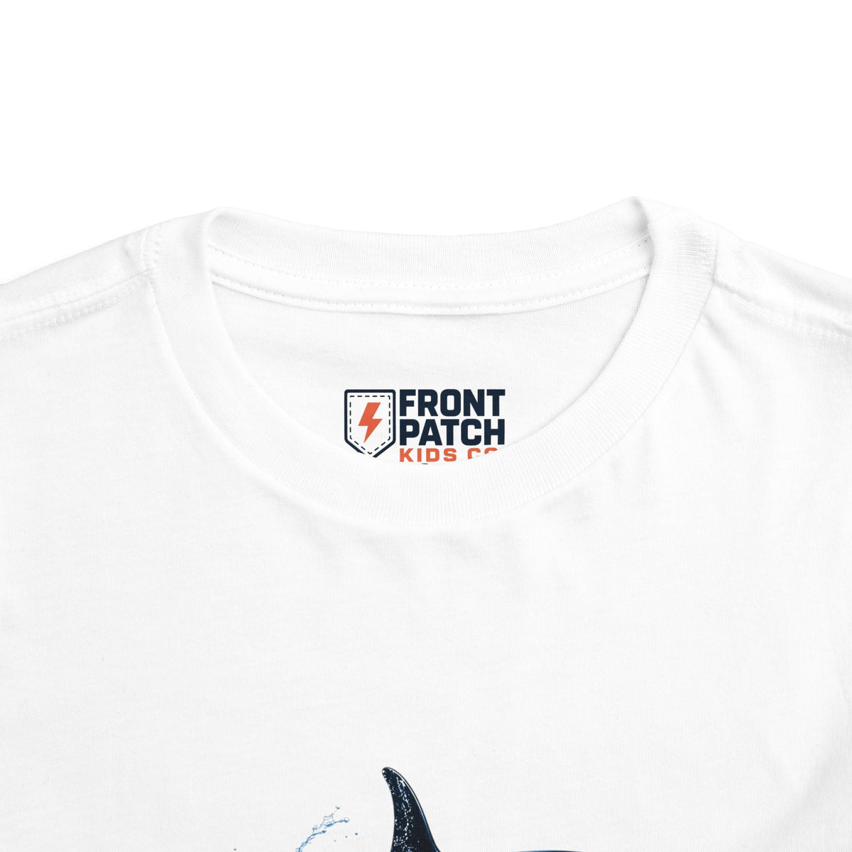Orca Pod Toddler Tee — Playful Killer Whale Ocean Shirt - Front Patch Kids Co.