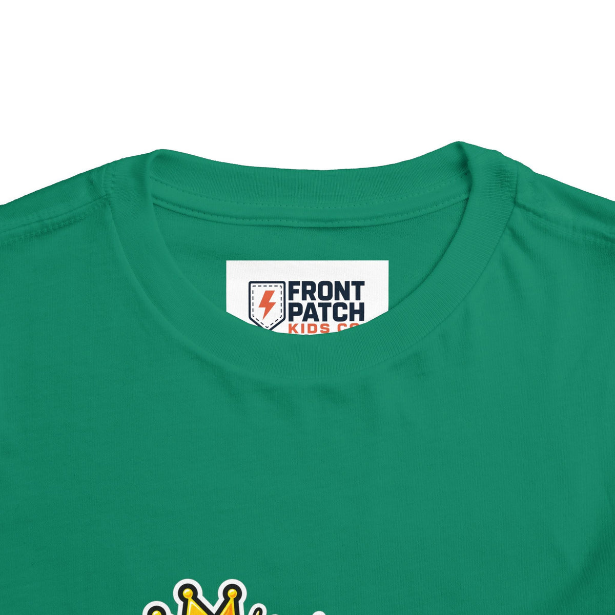 Rizz Master Toddler Tee — Cute Crown & Sunglasses Graphic Shirt - Front Patch Kids Co.