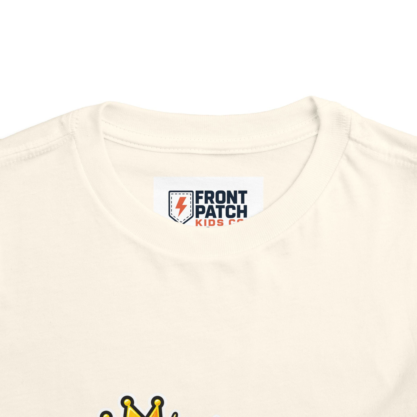 Rizz Master Toddler Tee — Cute Crown & Sunglasses Graphic Shirt - Front Patch Kids Co.