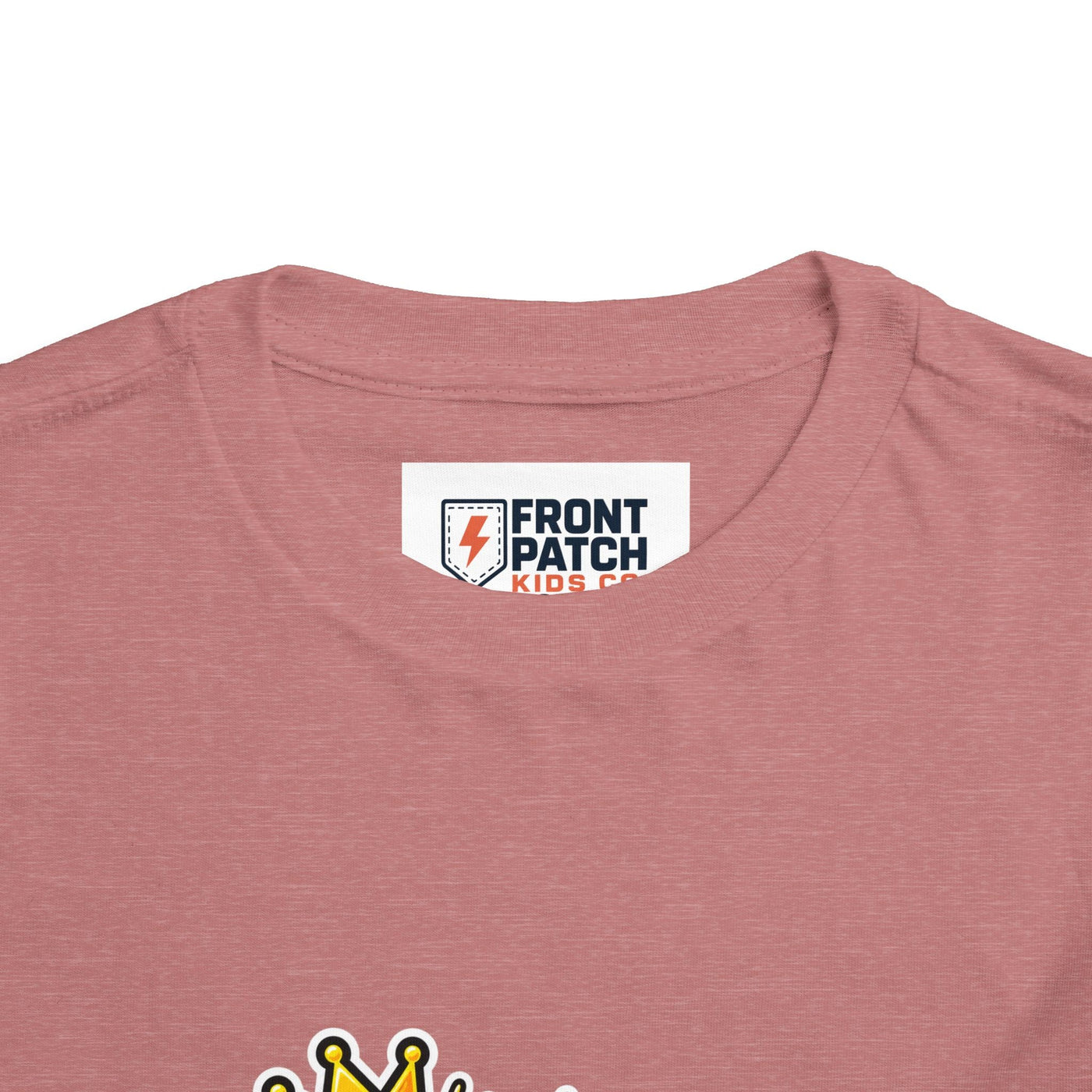 Rizz Master Toddler Tee — Cute Crown & Sunglasses Graphic Shirt - Front Patch Kids Co.