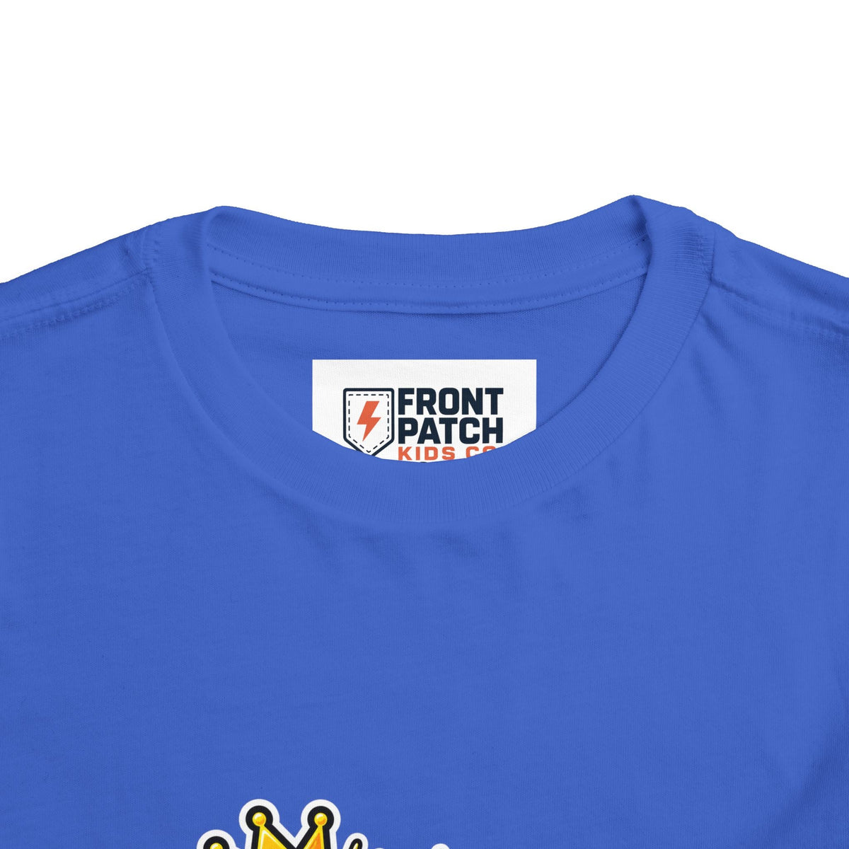 Rizz Master Toddler Tee — Cute Crown & Sunglasses Graphic Shirt - Front Patch Kids Co.
