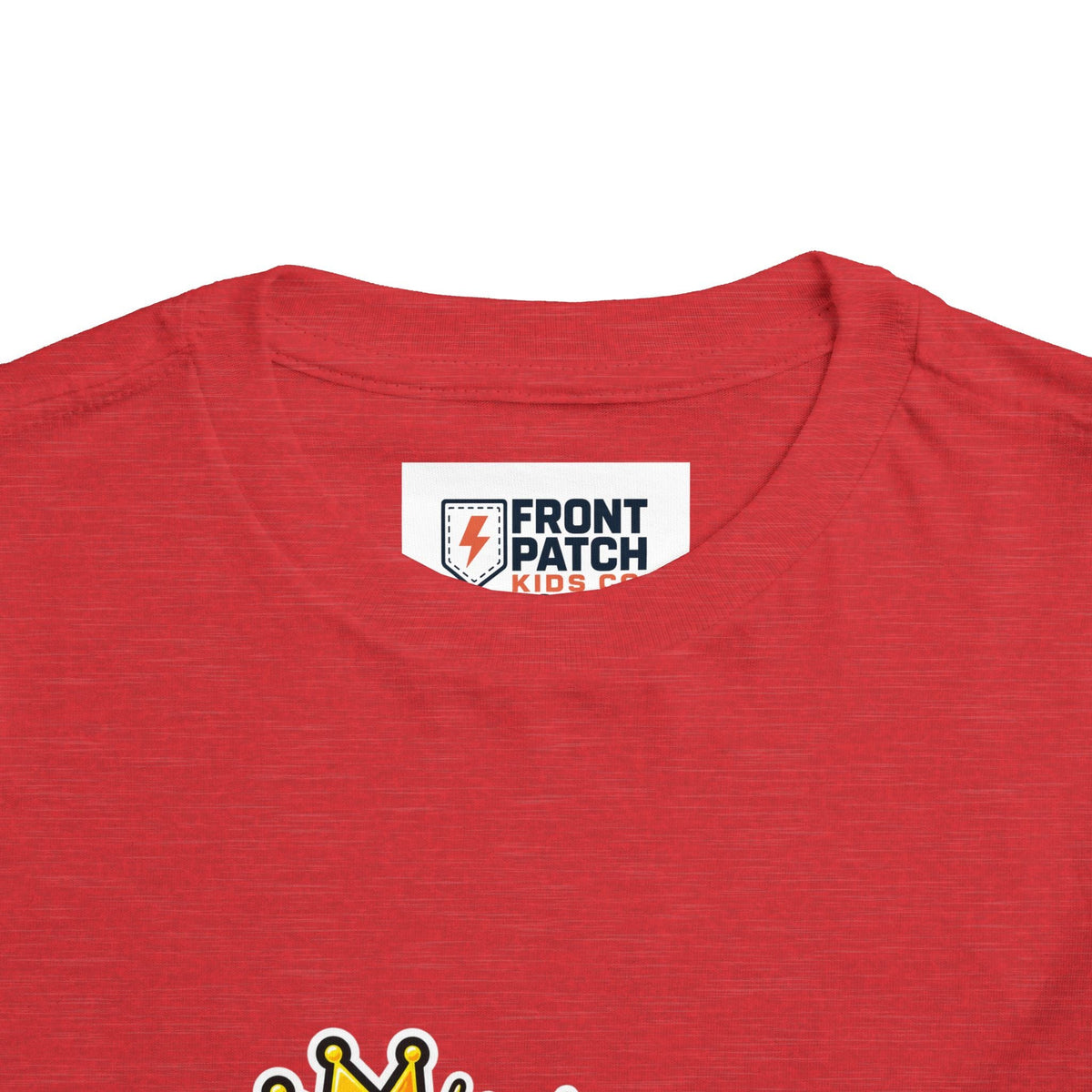 Rizz Master Toddler Tee — Cute Crown & Sunglasses Graphic Shirt - Front Patch Kids Co.