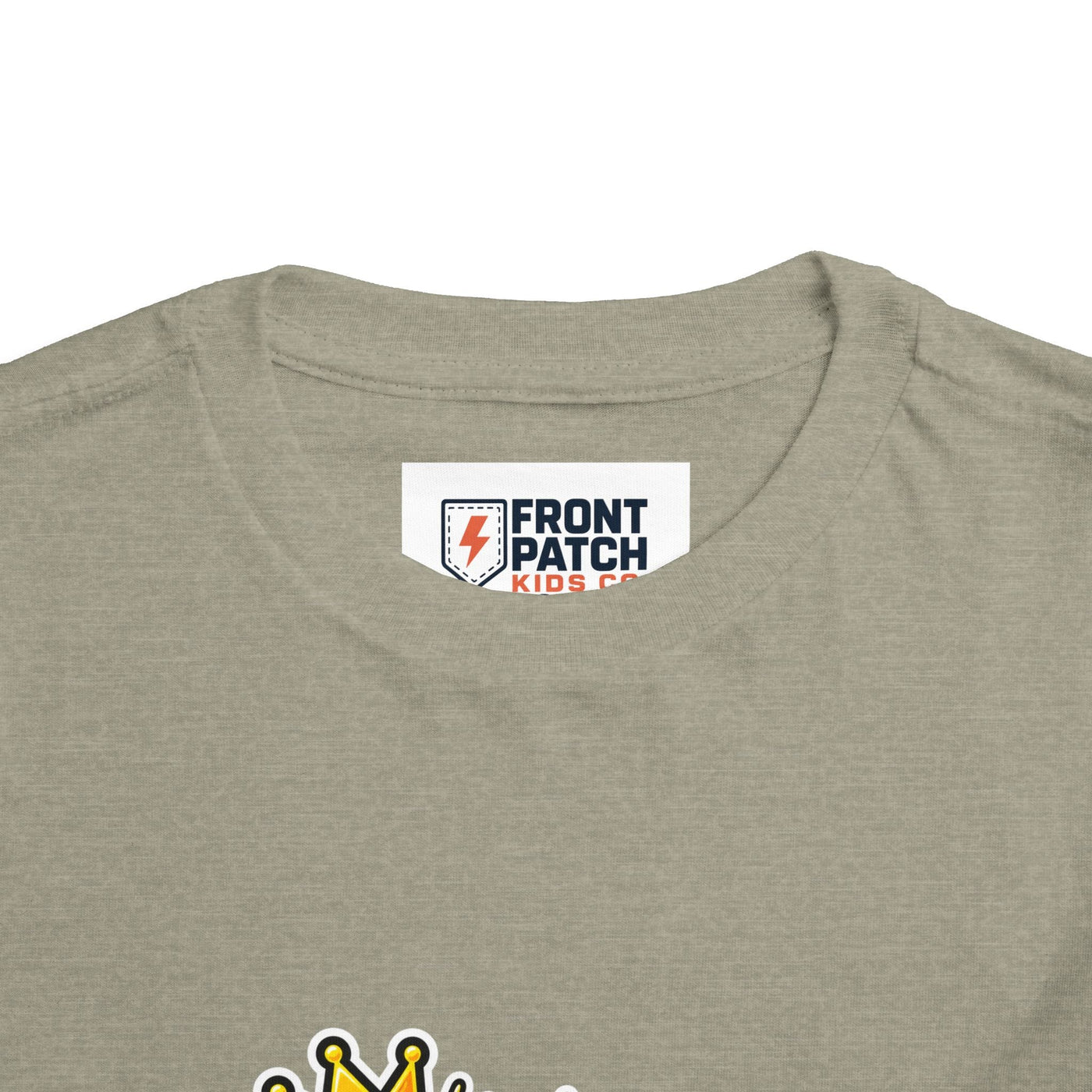 Rizz Master Toddler Tee — Cute Crown & Sunglasses Graphic Shirt - Front Patch Kids Co.
