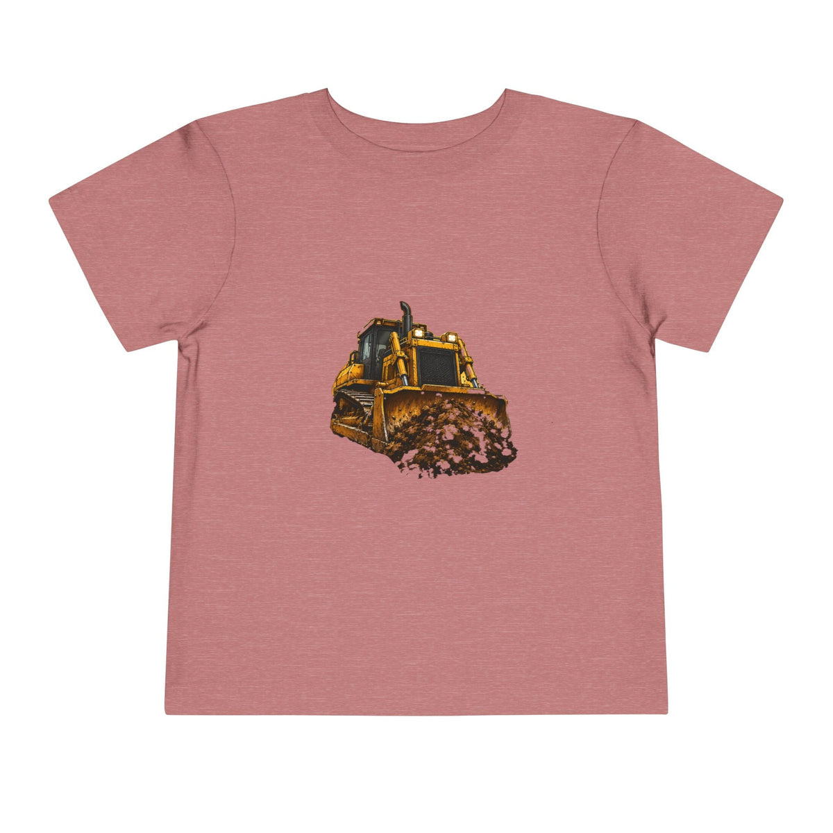 Toddler Bulldozer Tee - Construction Truck Kids Shirt - Front Patch Kids Co.