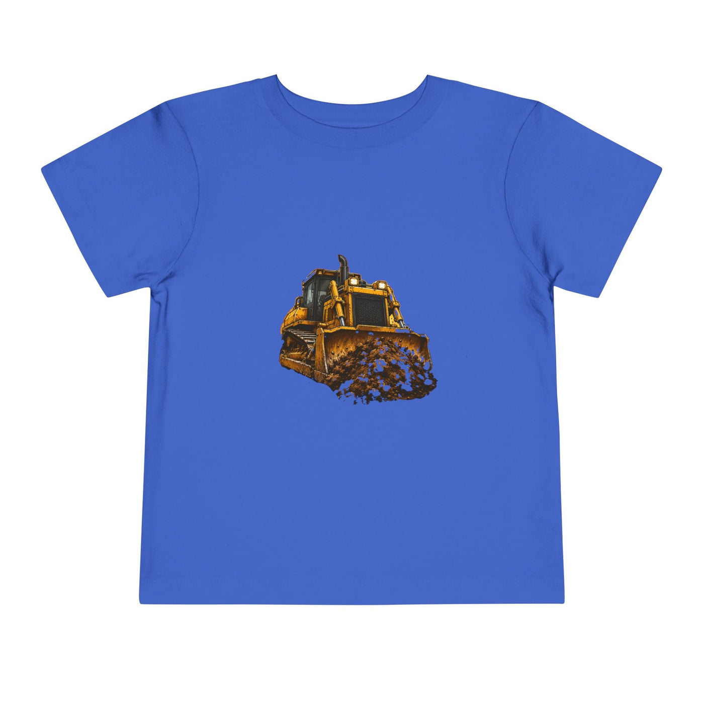 Toddler Bulldozer Tee - Construction Truck Kids Shirt - Front Patch Kids Co.