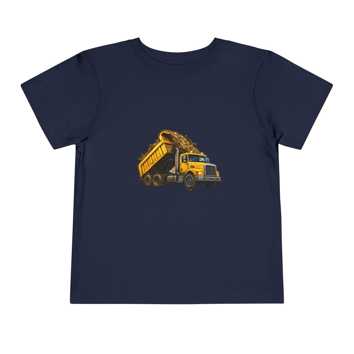 Toddler Dump Truck Tee – Construction Truck Shirt for Kids - Front Patch Kids Co.