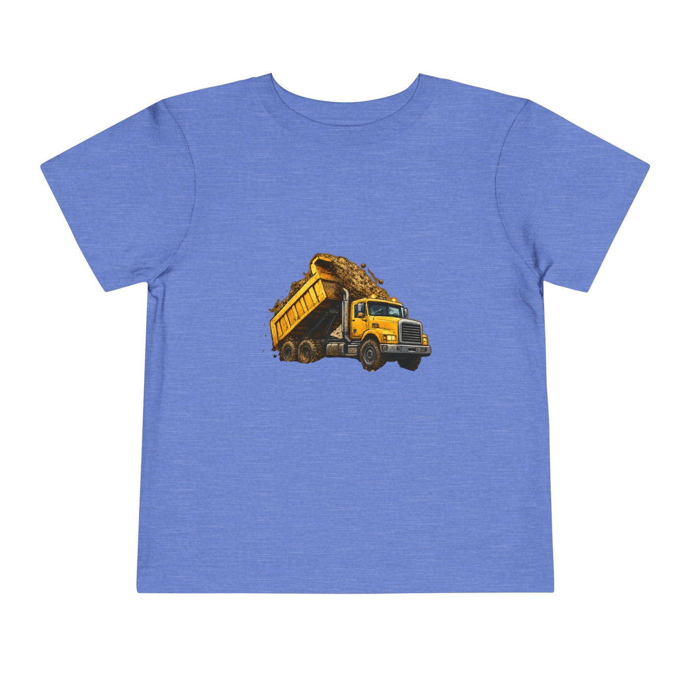 Toddler Dump Truck Tee – Construction Truck Shirt for Kids - Front Patch Kids Co.