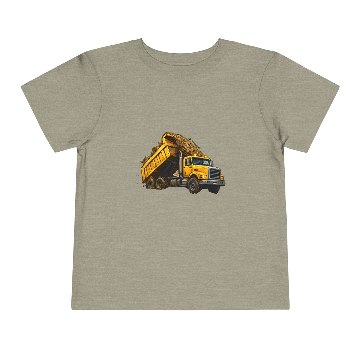 Toddler Dump Truck Tee – Construction Truck Shirt for Kids - Front Patch Kids Co.