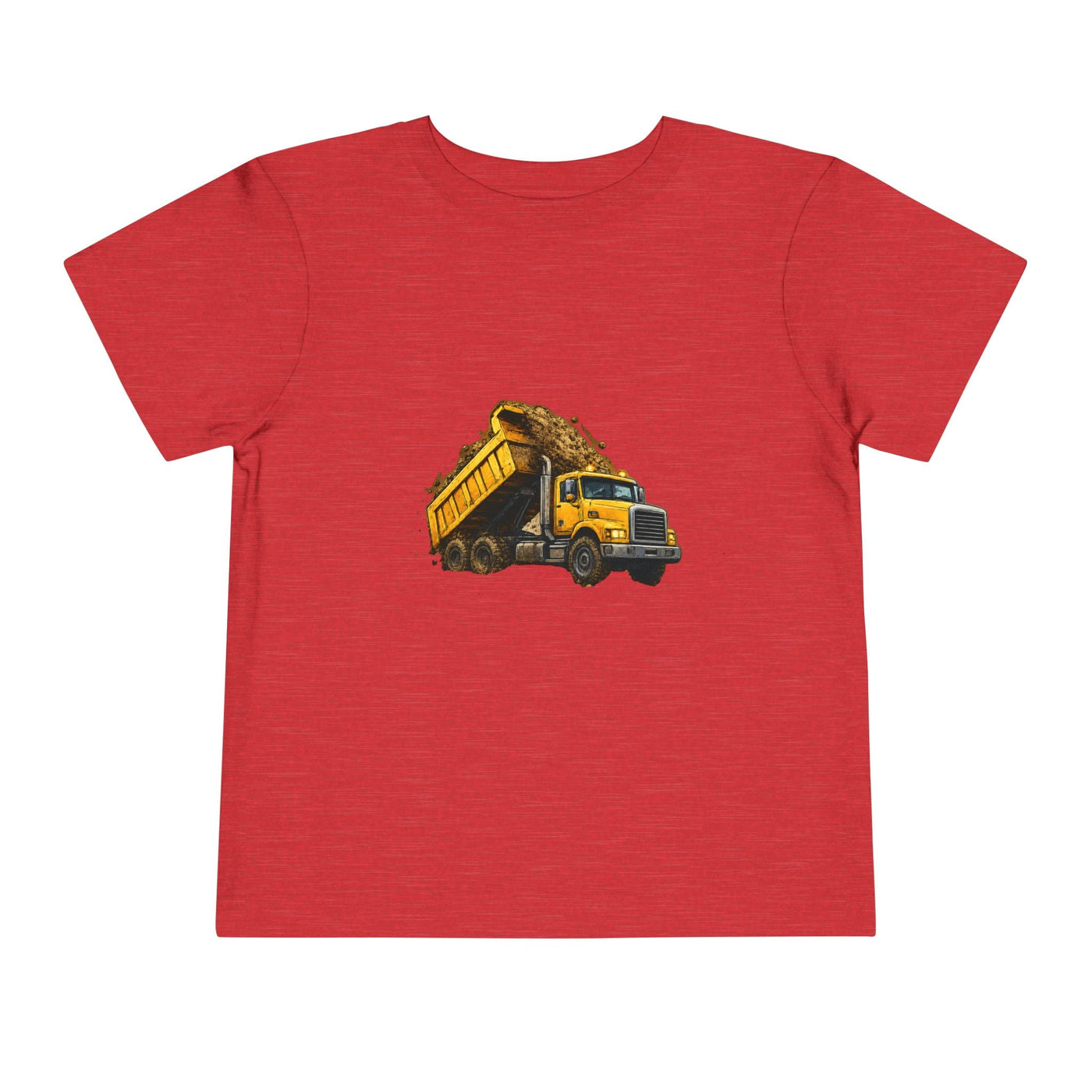 Toddler Dump Truck Tee – Construction Truck Shirt for Kids - Front Patch Kids Co.