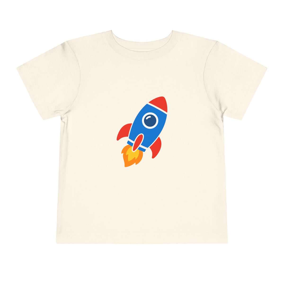 Toddler Rocket Tee — Cute Kids Space Shirt - Front Patch Kids Co.