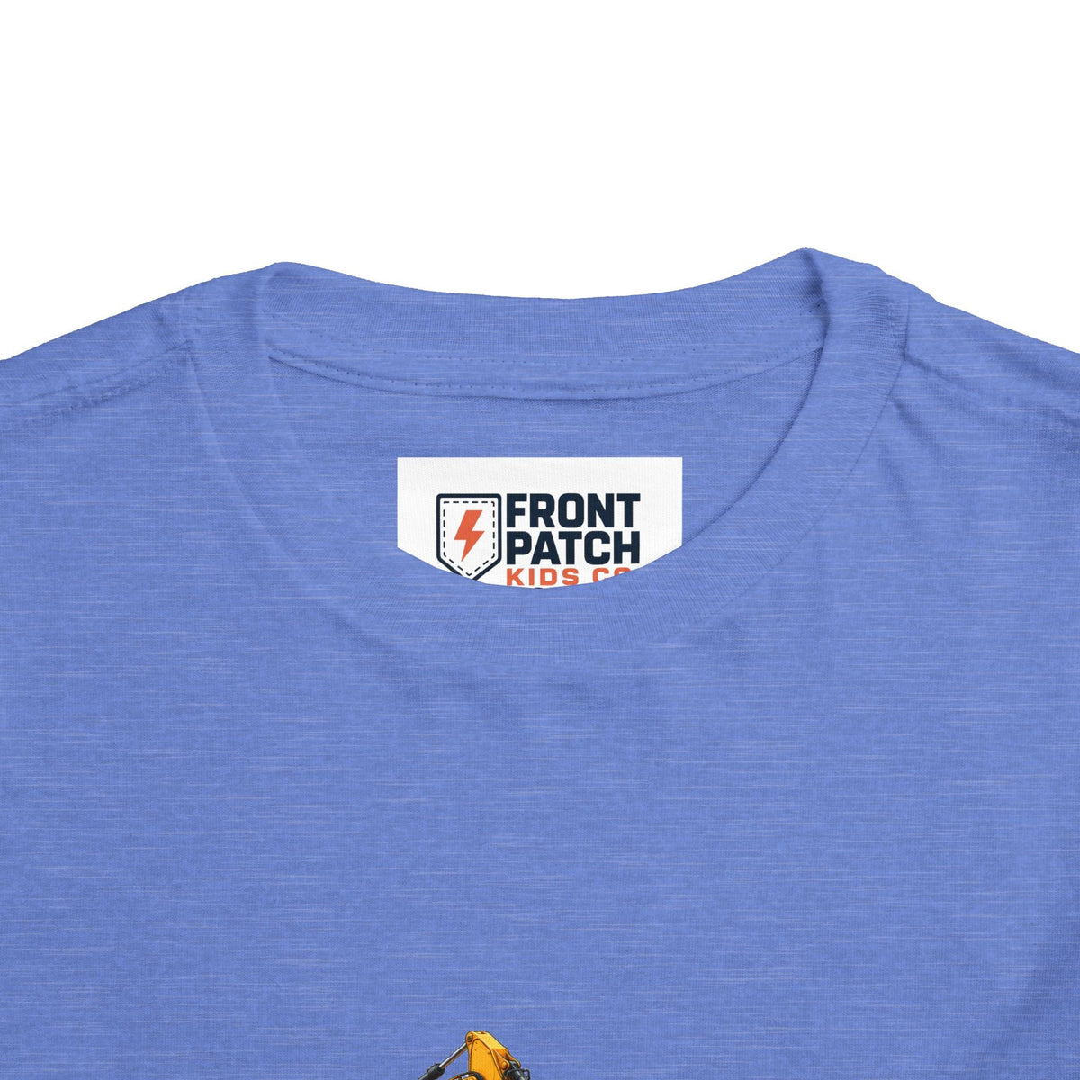 Toddler Tee — Construction Trucks Excavator & Dump Truck Graphic - Front Patch Kids Co.